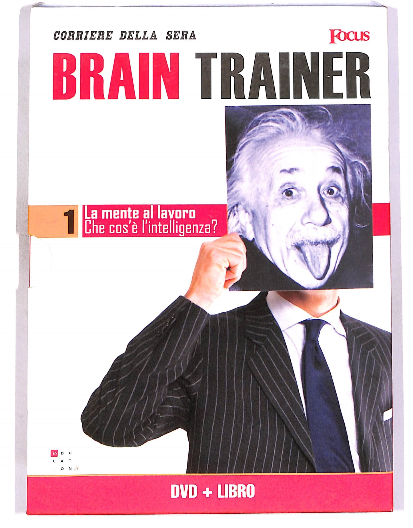 EBOND Brain Trainer n1 - La mente al lavoro (DVD + Libro) EDITORIALE DVD D677325