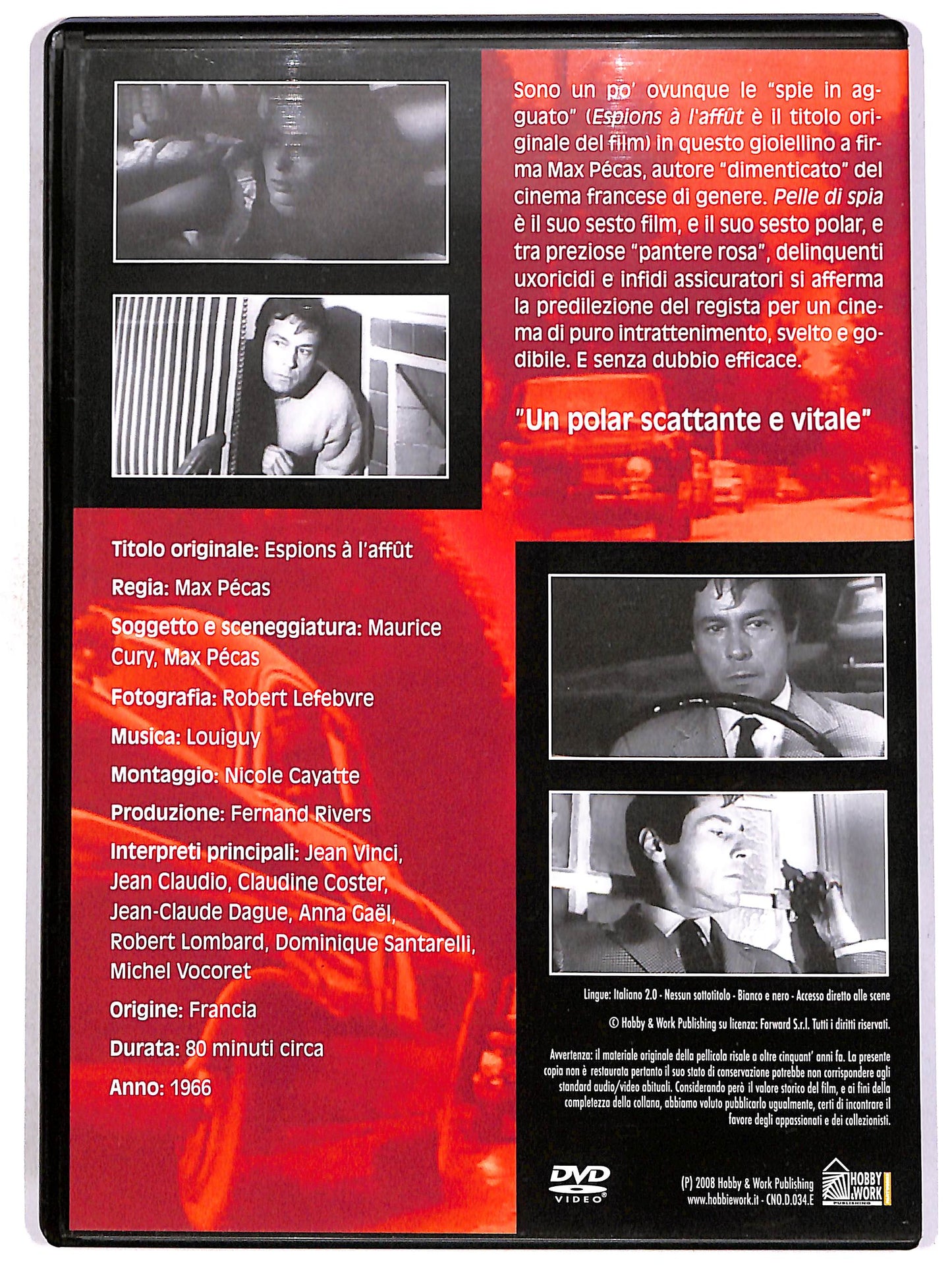 EBOND Pelle di Spia EDITORIALE DVD D677347