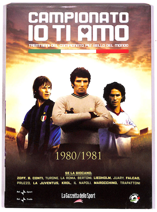 EBOND Campionato io ti amo Vol.3 - 1980-1981 SLIPCASE EDITORIALE DVD D677511