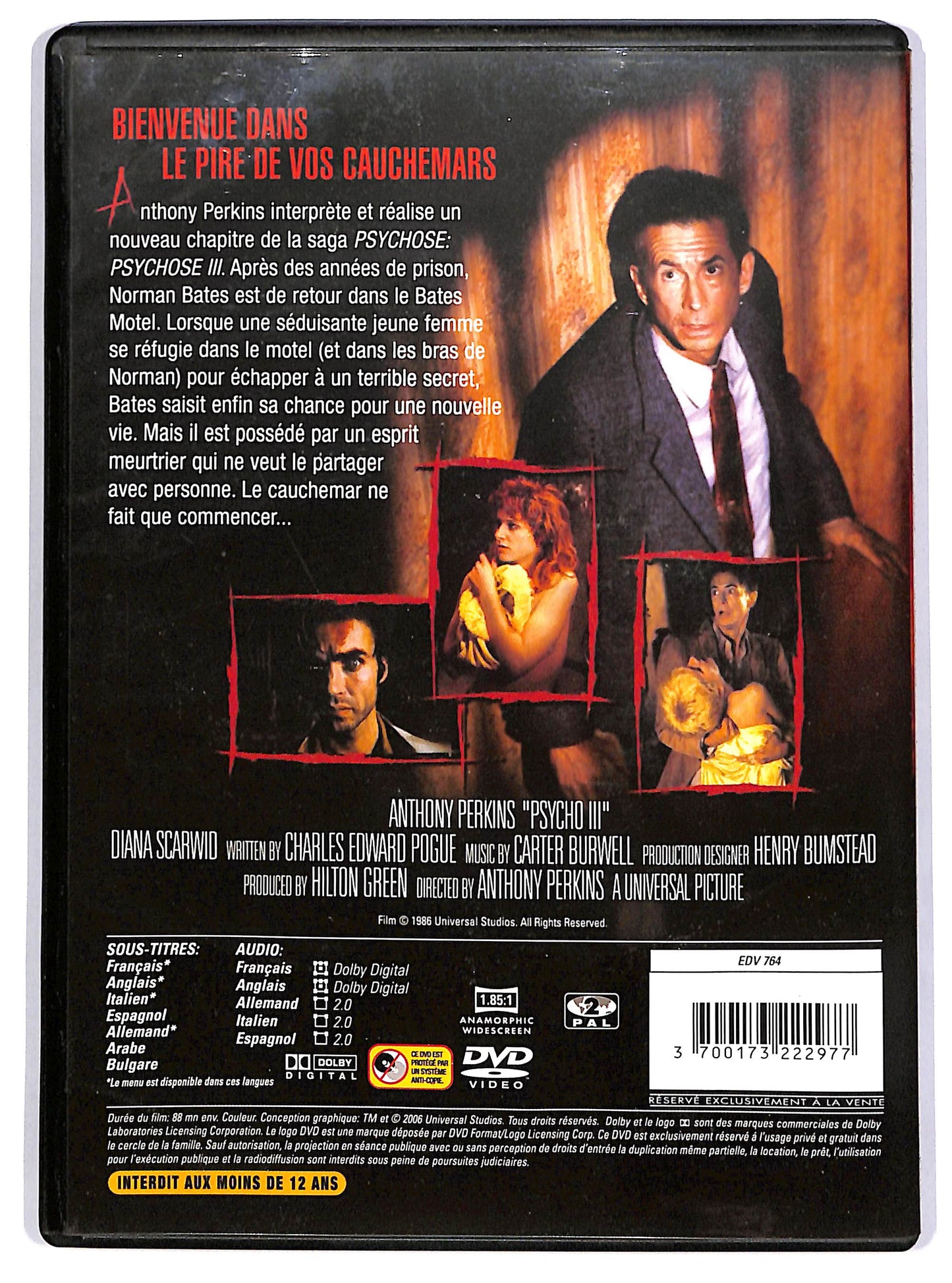 EBOND Psychose III DVD D677701