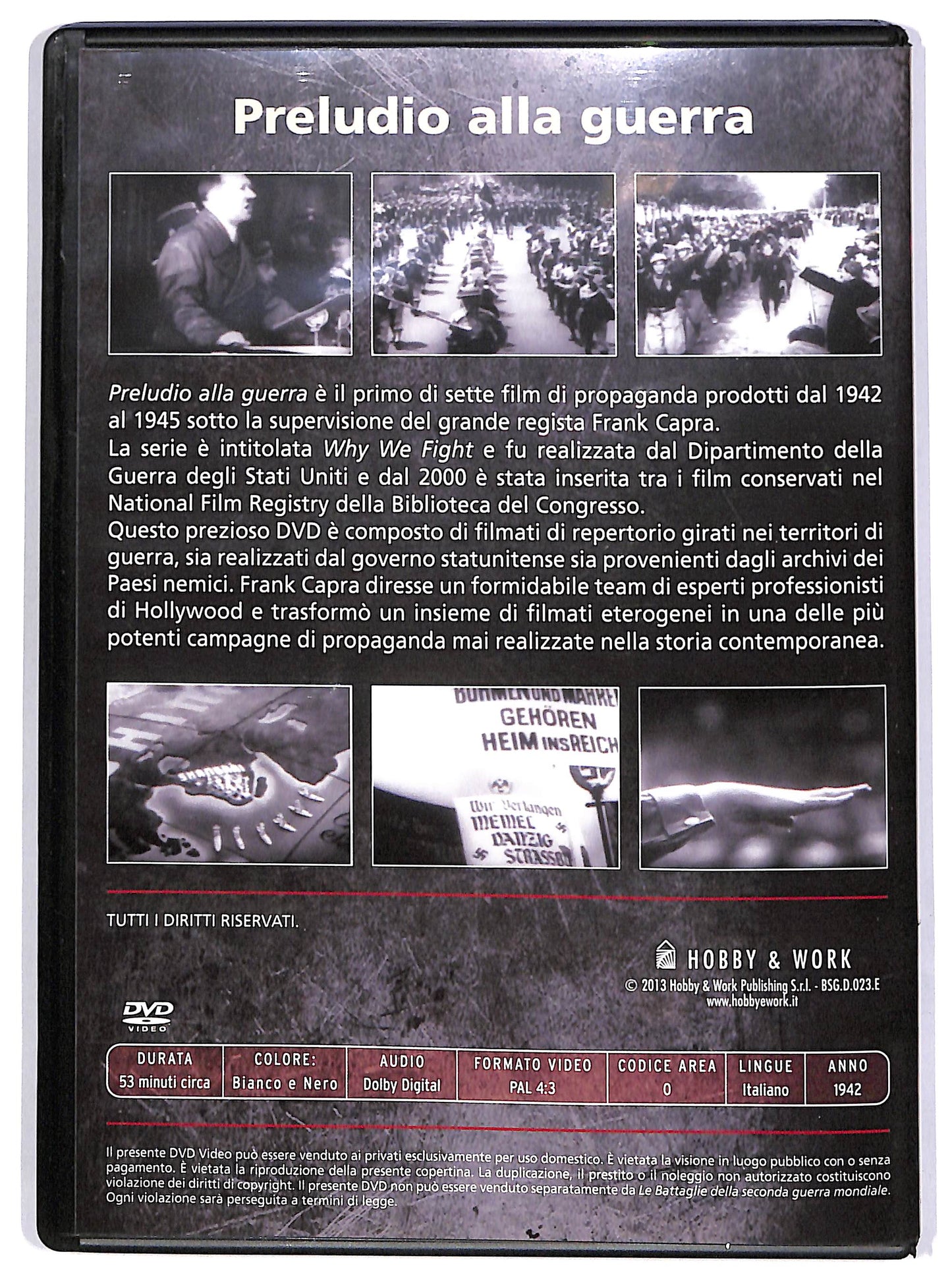 EBOND Preludio alla guerra EDITORIALE DVD D677716