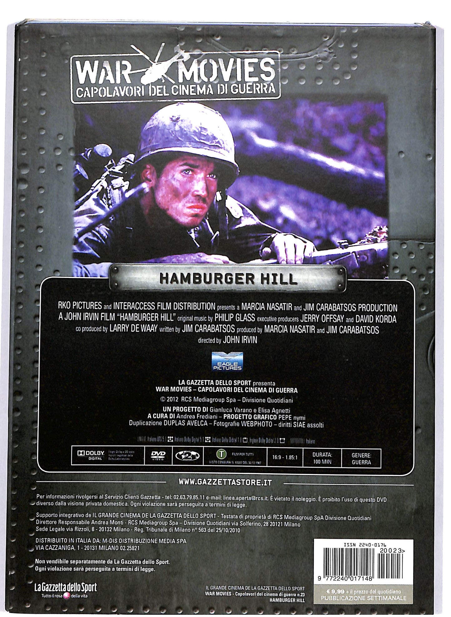 EBOND Hamburger Hill - collina 937 vol.23 EDITORIALE DVD D677832