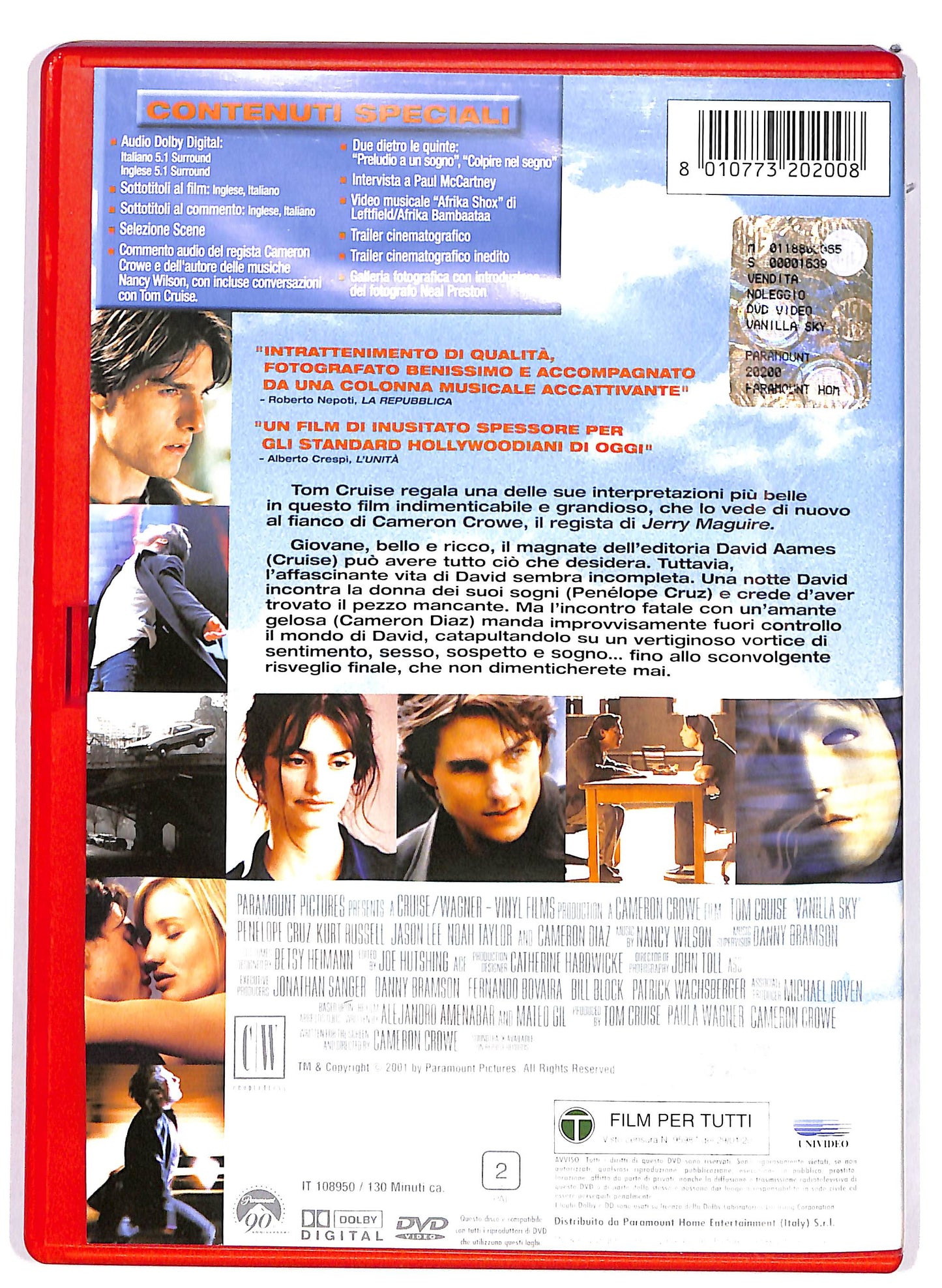 EBOND Vanilla Sky  DVD D677917