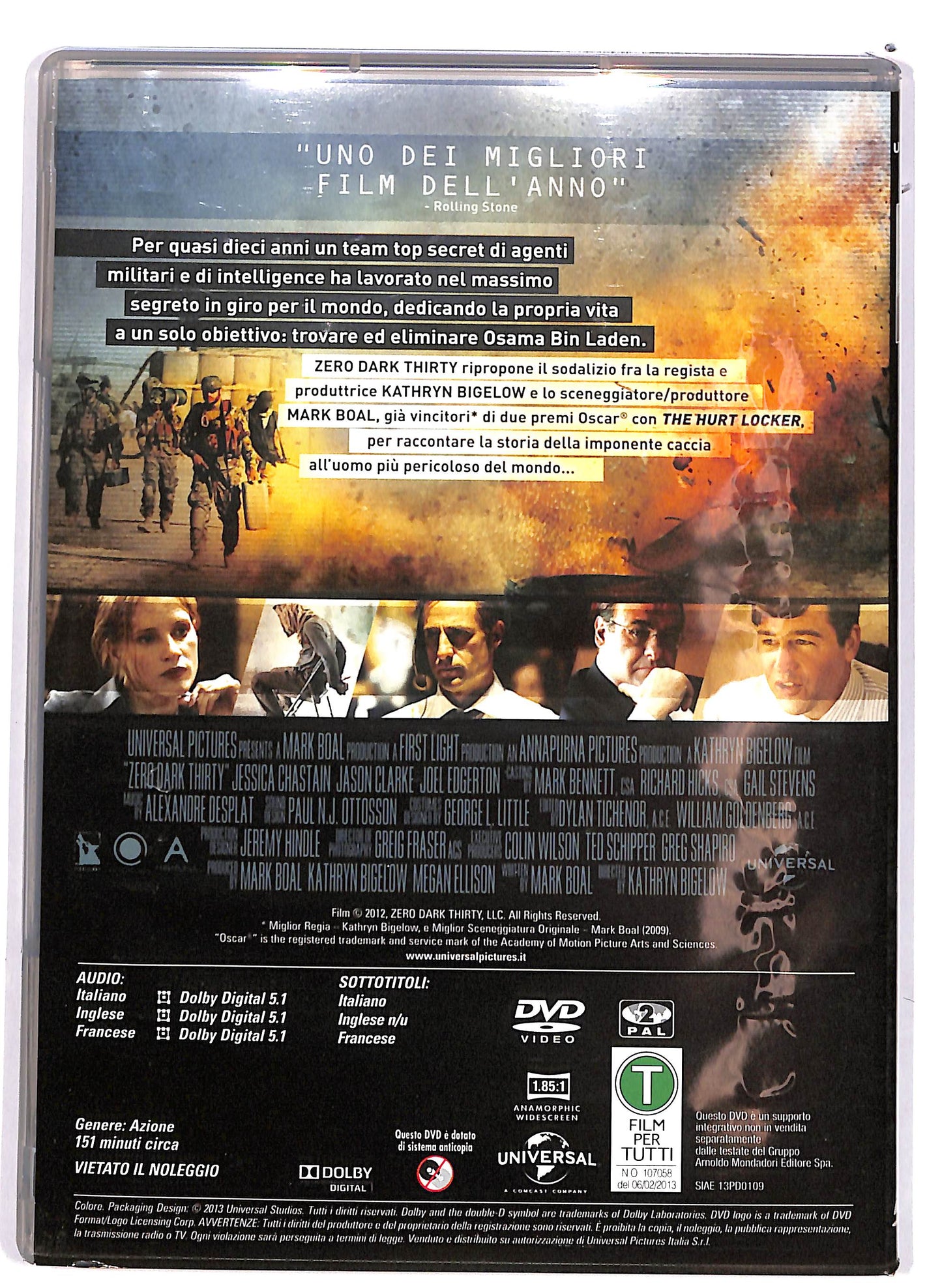 EBOND Zero Dark Thirty  EDITORIALE DVD D677938