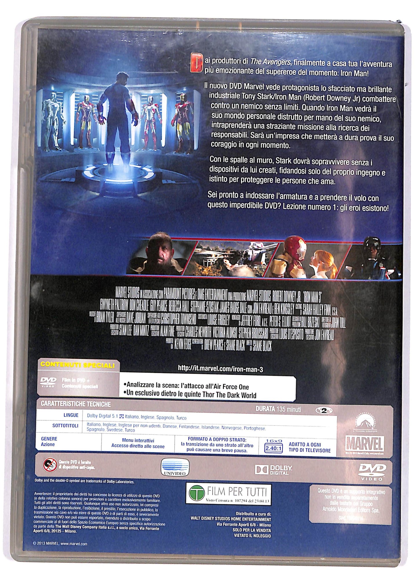 EBOND Iron Man 3  EDITORIALE DVD D677940