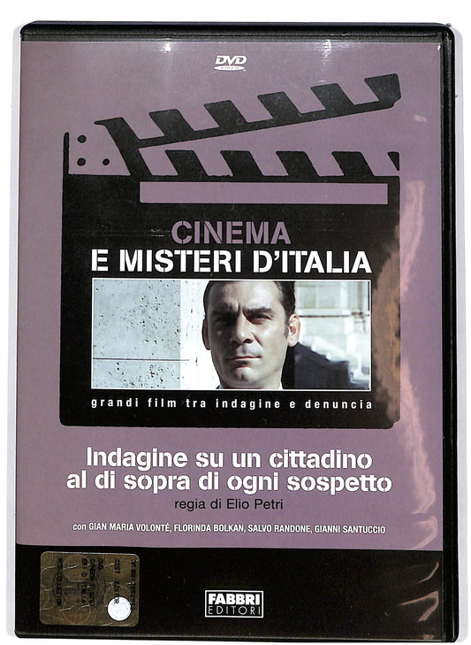 EBOND Indagini su un cittadino .... EDITORIALE DVD D678045