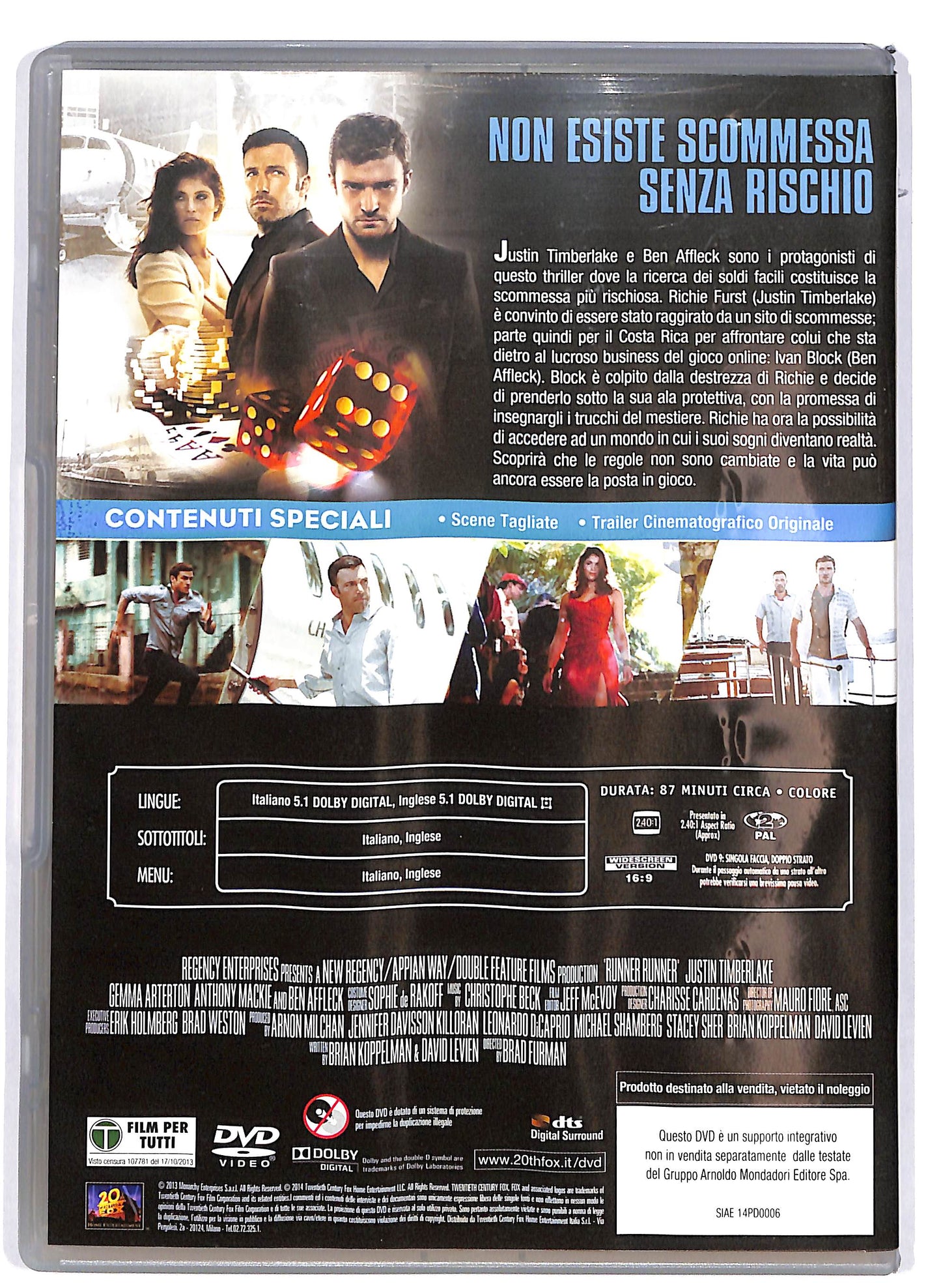 EBOND Runner, Runner EDITORIALE DVD D678056
