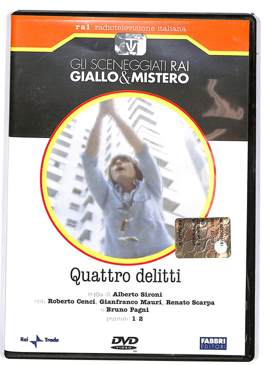 EBOND Quattro delitti Puntate 1-2  EDITORIALE DVD D678131