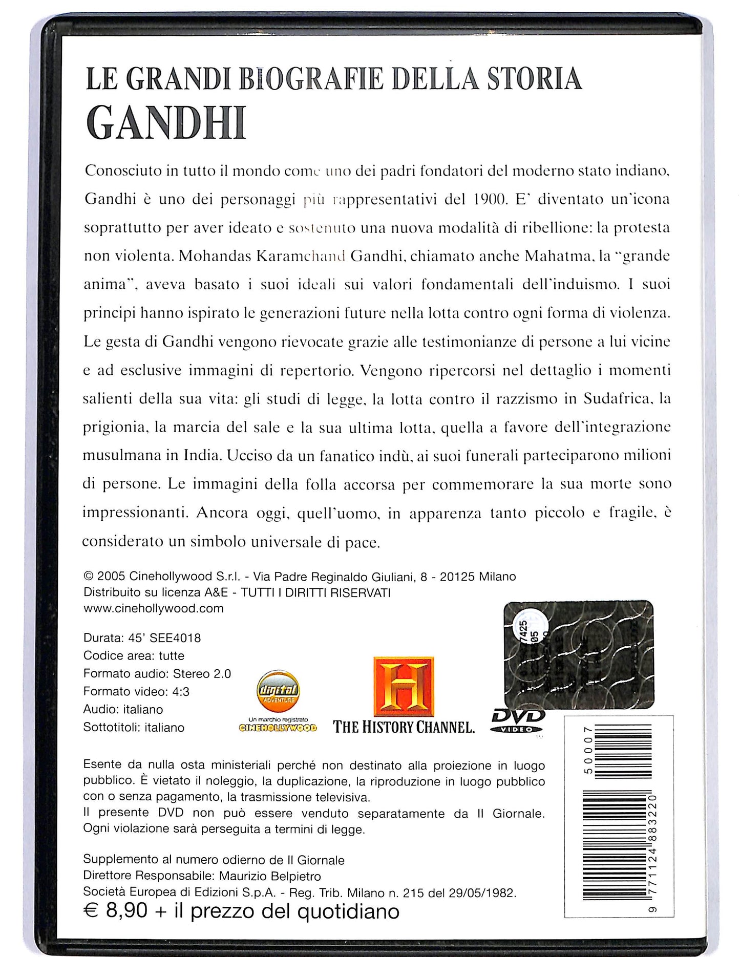 EBOND Gandhi vol.7 EDITORIALE  DVD D678758