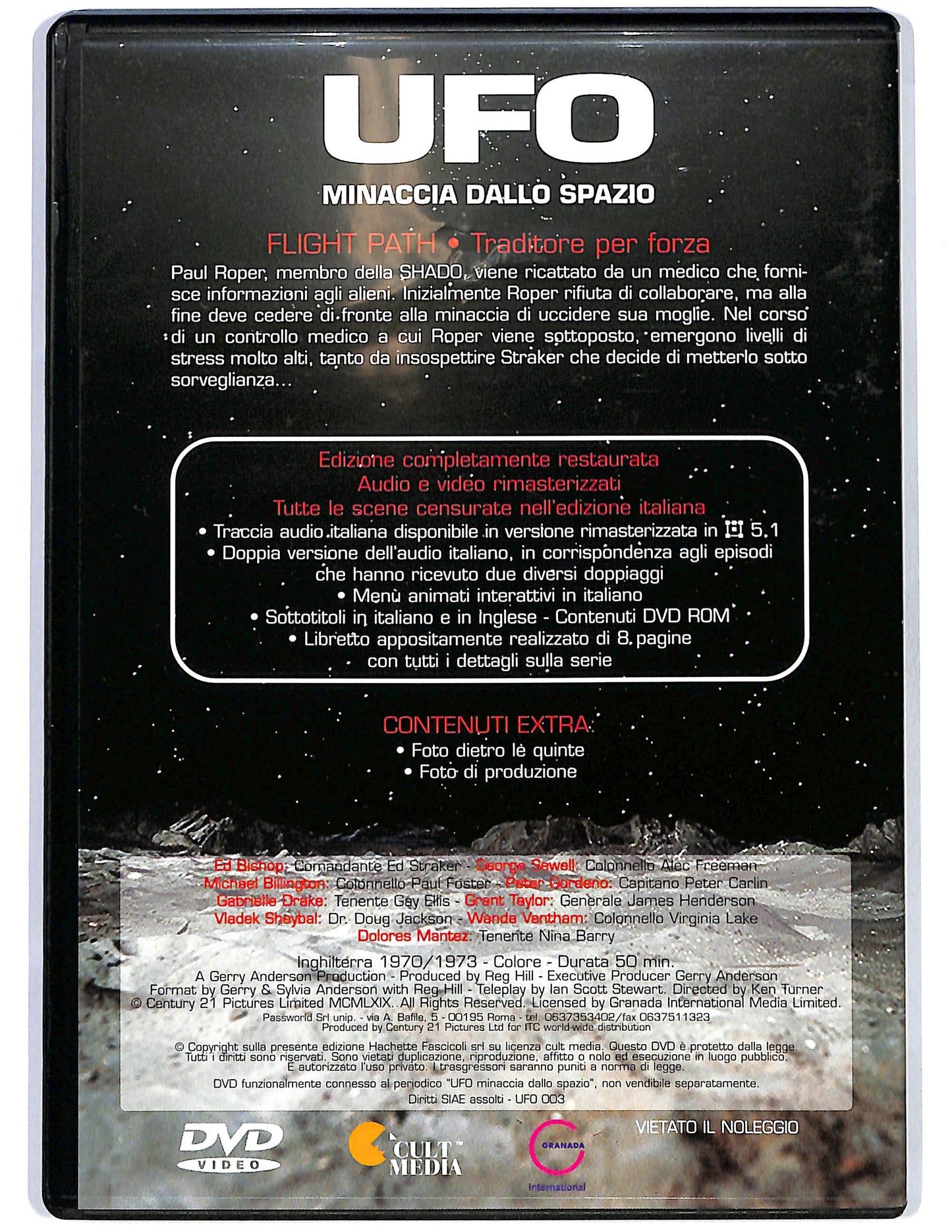 EBOND Ufo Minaccia dallo spazio vol.3 EDITORIALE  DVD D678833