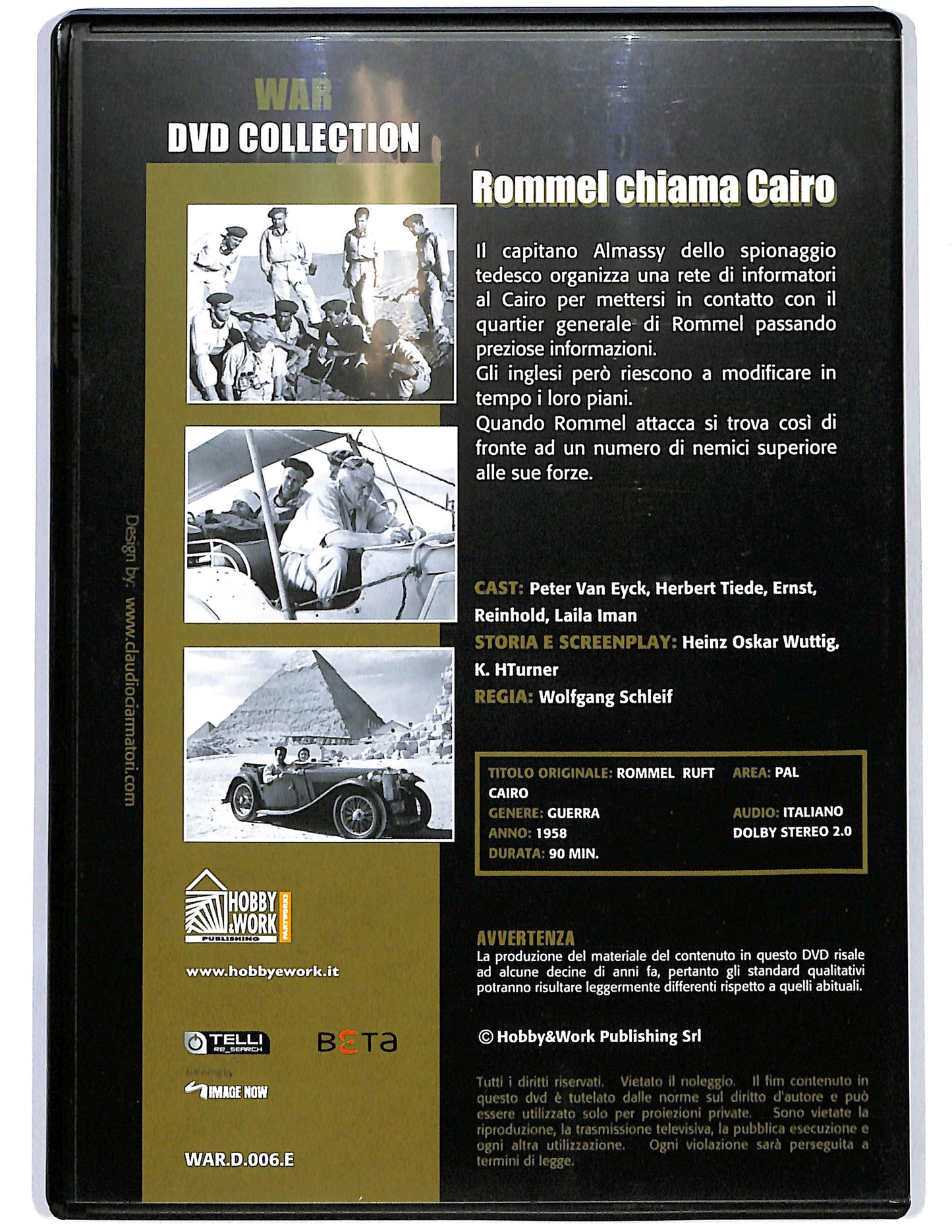 EBOND Rommel chiama Cairo  EDITORIALE DVD D678846