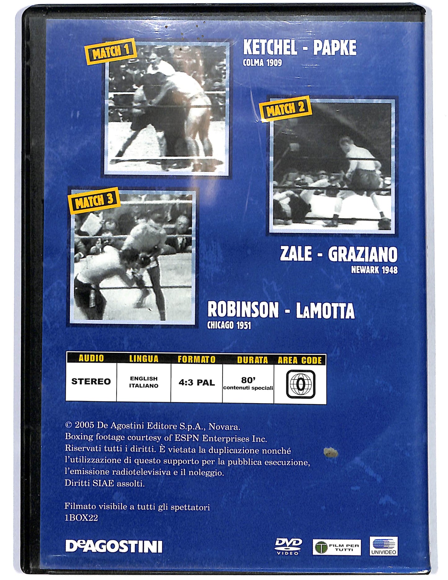 EBOND Boxe Medi da leggenda  EDITORIALE DVD D678904