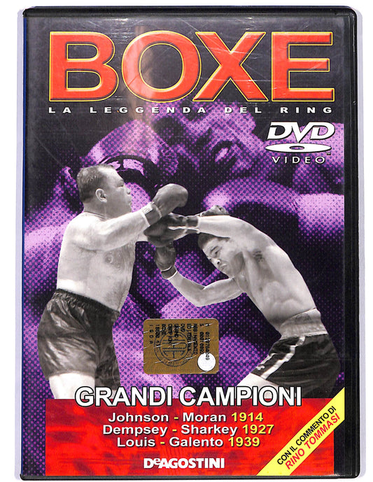 EBOND Boxe La leggenda del ring Grandi campioni EDITORIALE  DVD D678924