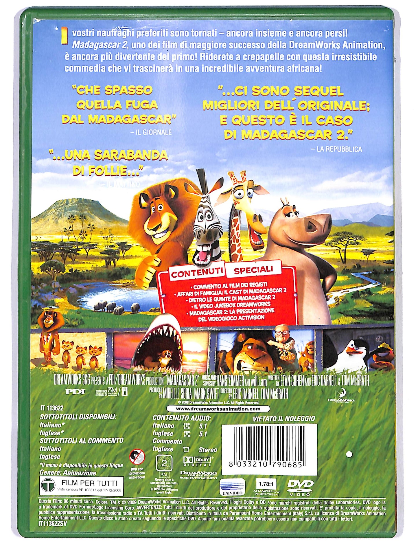 EBOND Madagascar 2  DVD D679108