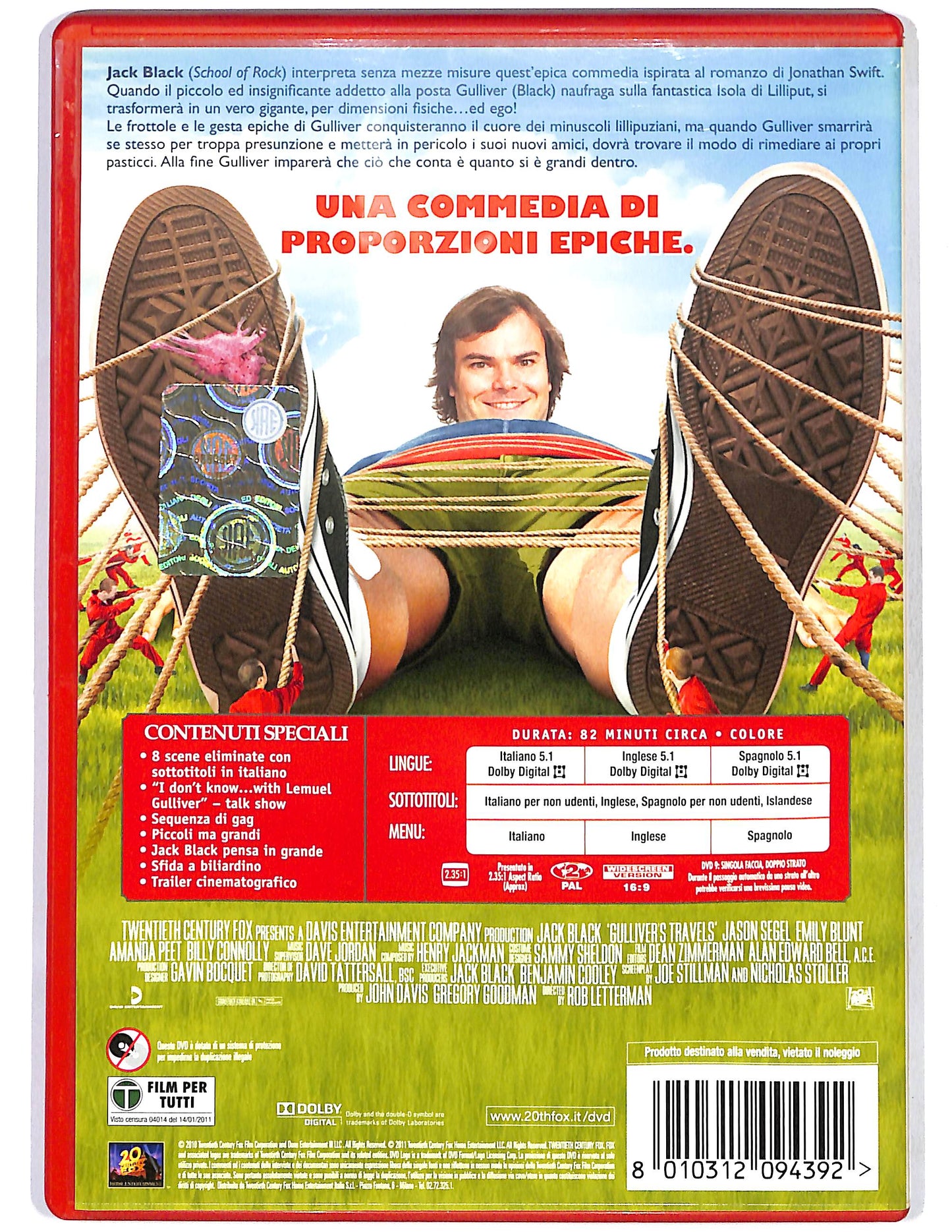 EBOND I fantastici viaggi di Gulliver  DVD D679210