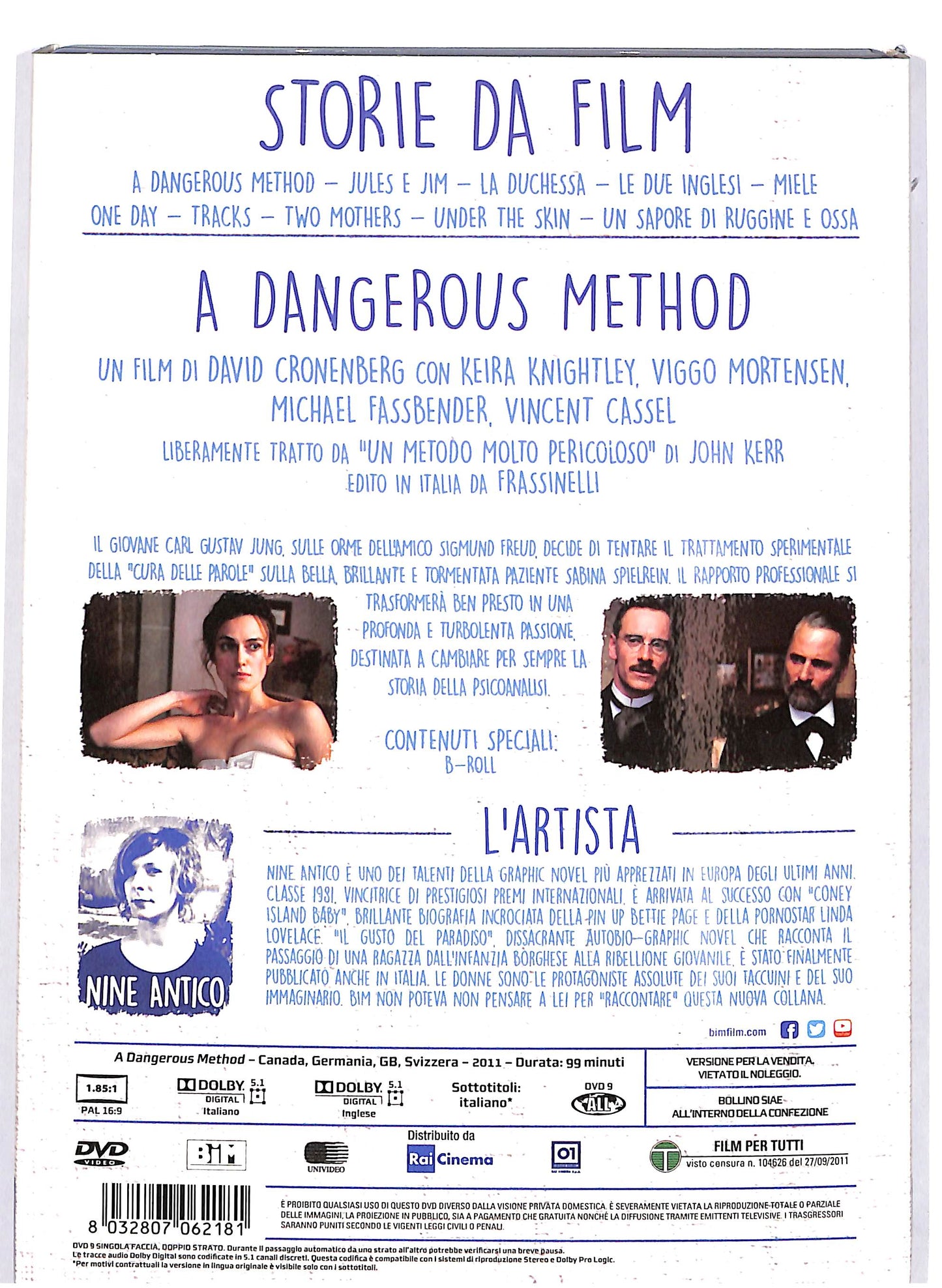 EBOND A Dangerous Method  DVD D679705