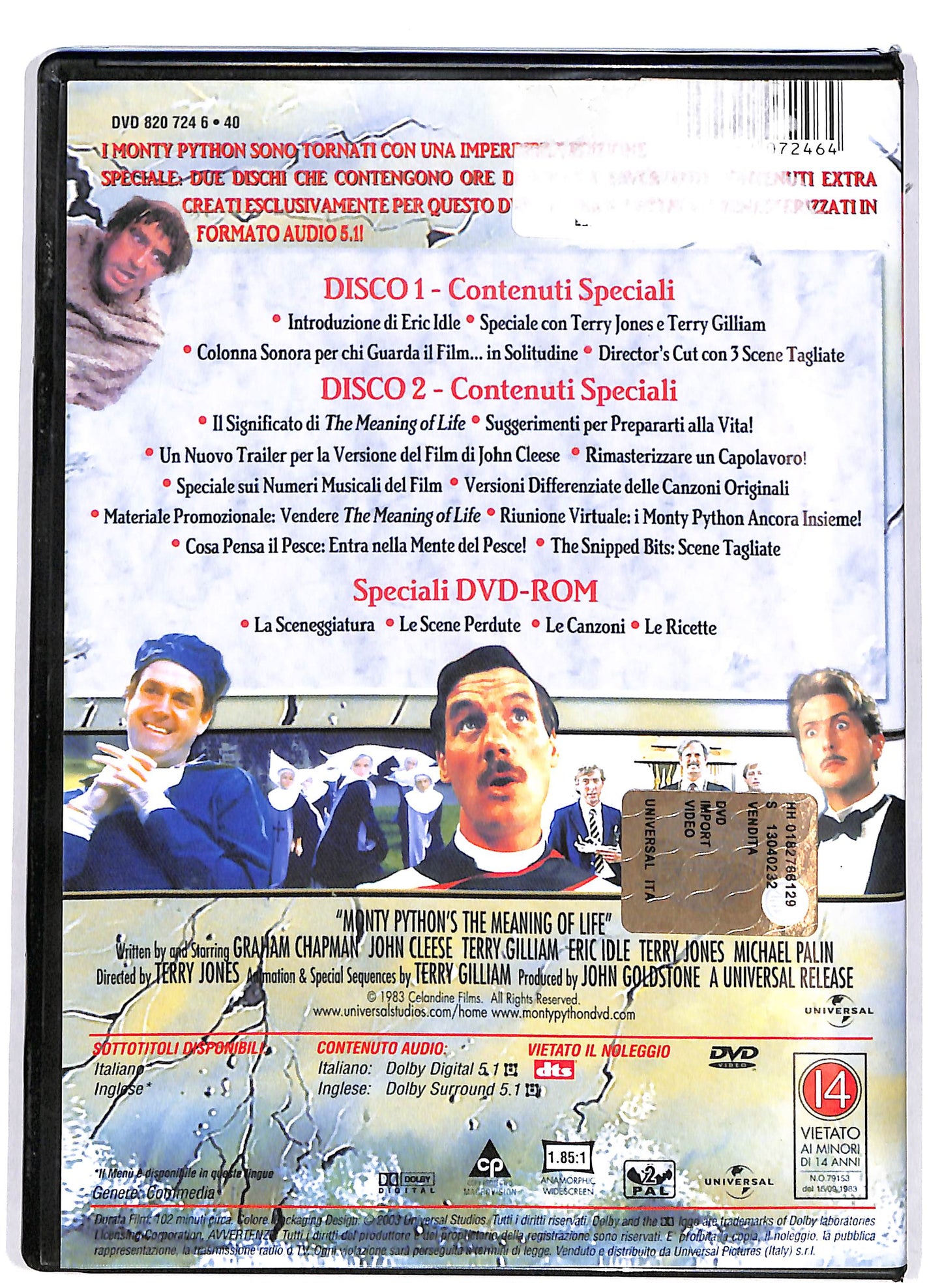 EBOND Monty Python - Il senso della vita  EDIZIONE SPECIALE DVD D679735