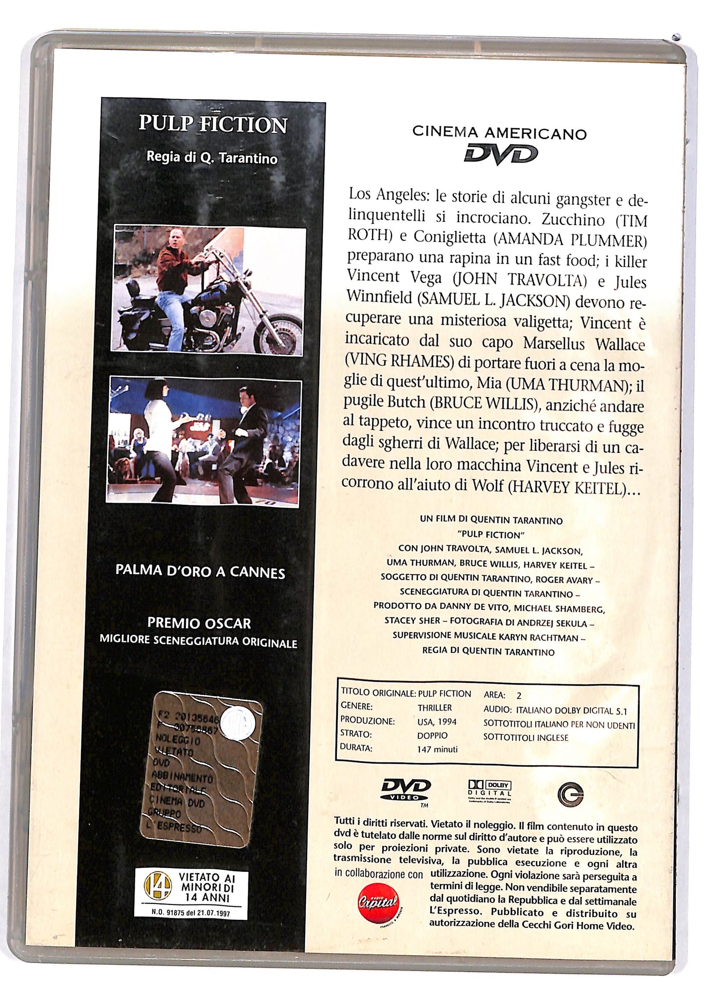 EBOND Pulp Fiction vol. 4  EDITORIALE DVD D679738