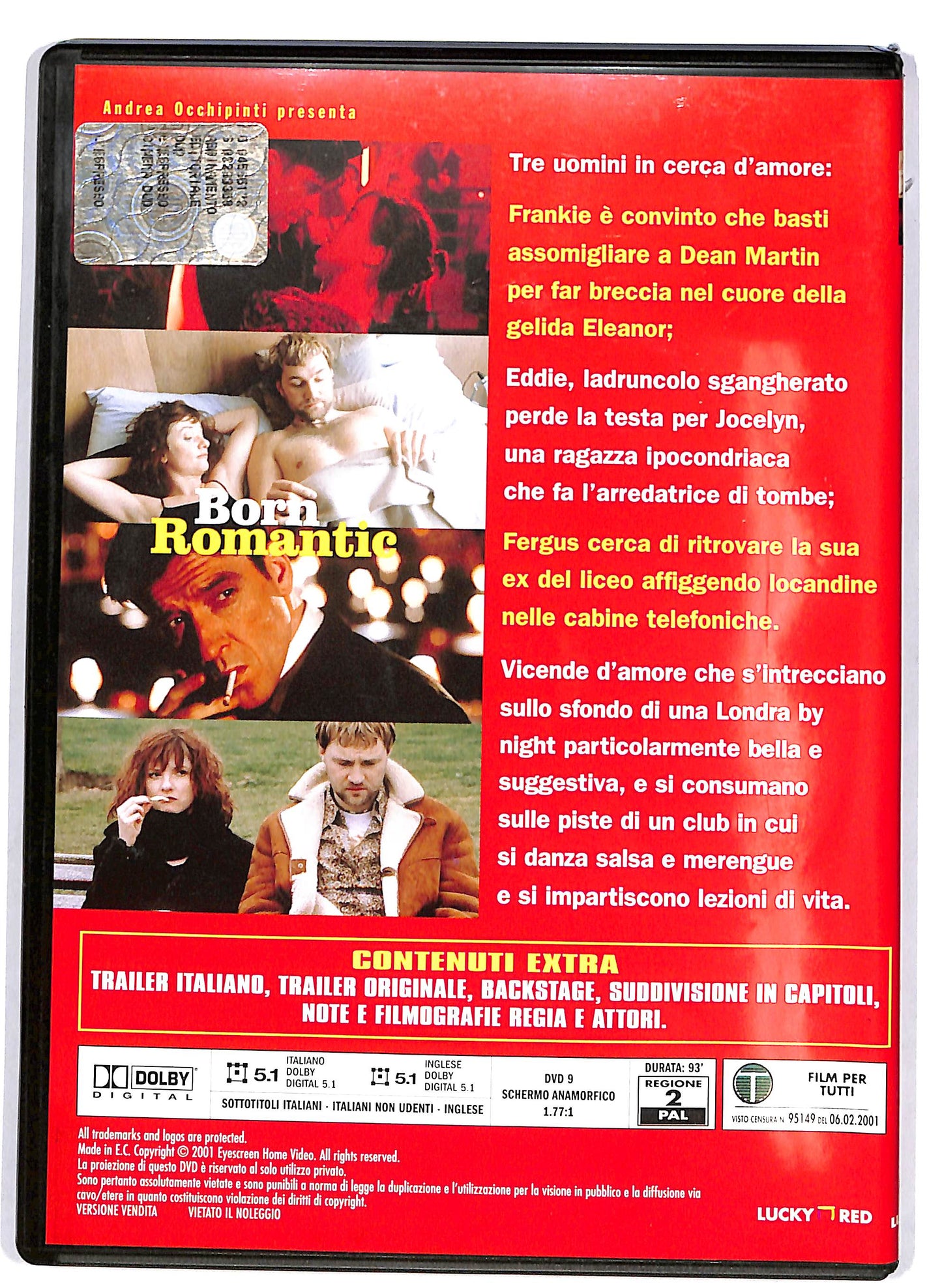EBOND Born Romantic  EDITORIALE DVD D679831