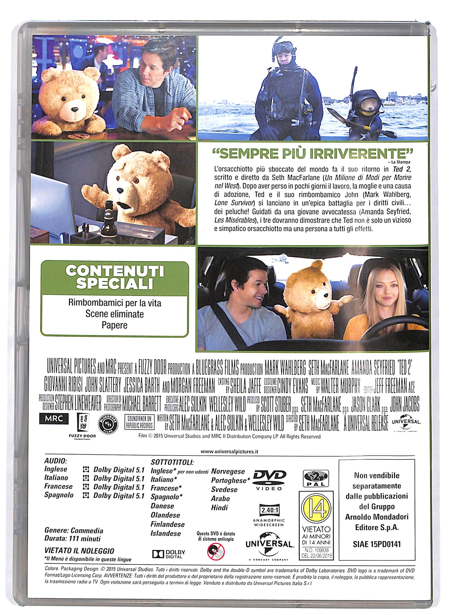 EBOND Ted 2   EDITORIALE DVD D679840