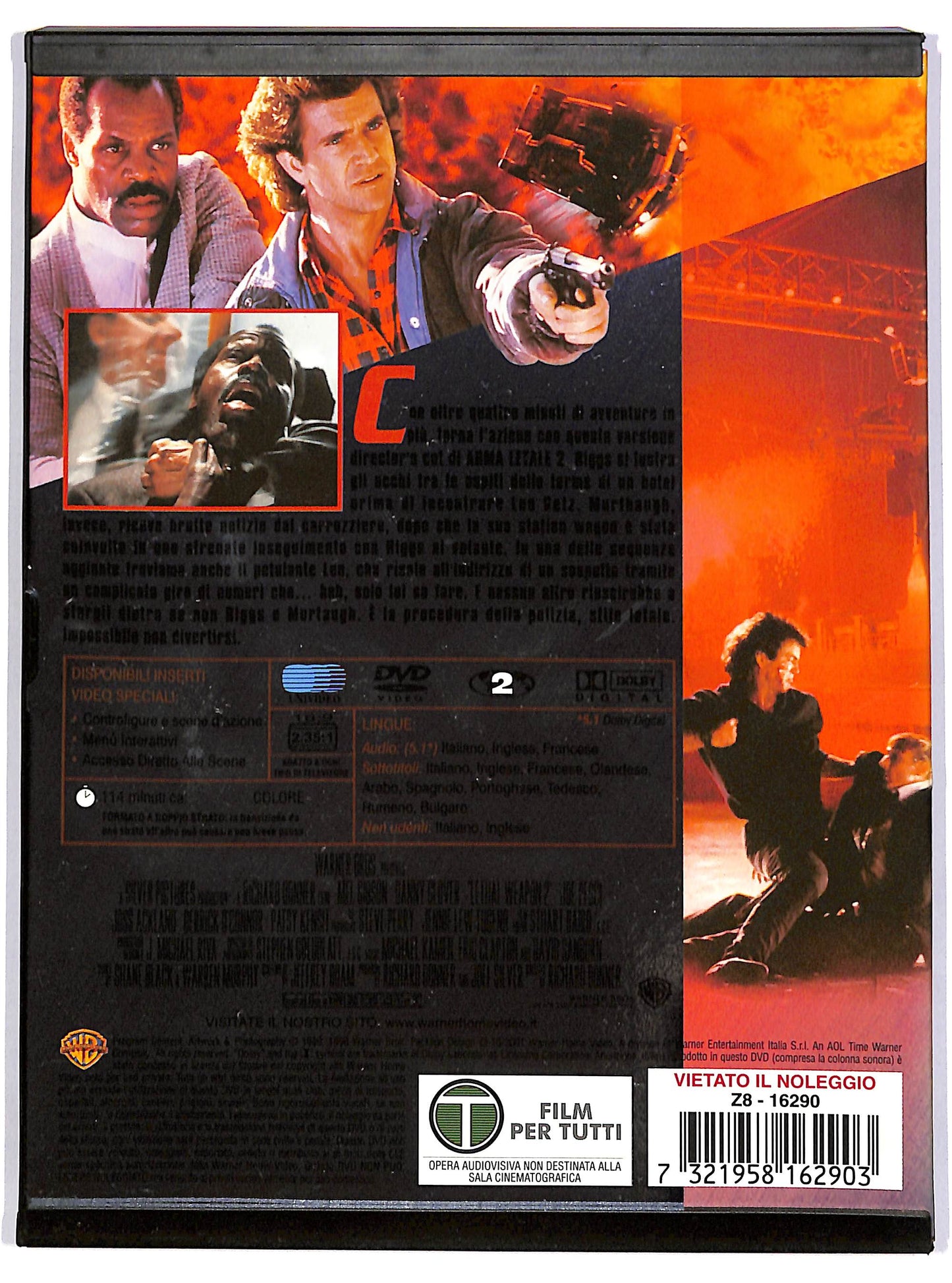 EBOND Arma Letale 2 Director's Cut SNAPPER DVD D680420