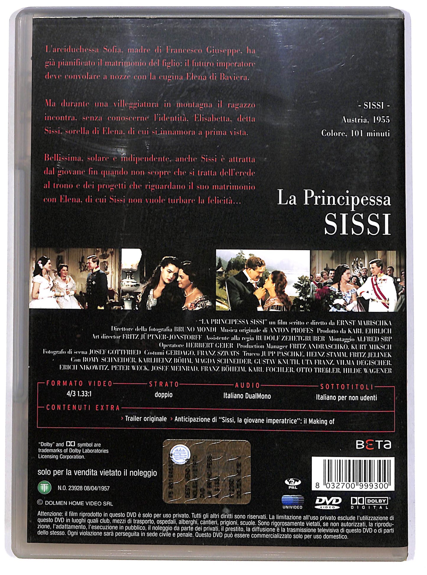 EBOND La principessa Sissi DVD D680704