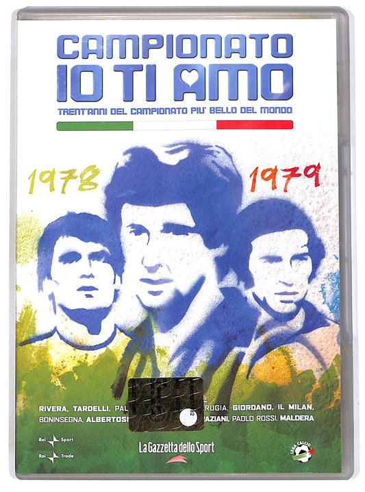 EBOND Campionato io ti amo Vol.1 - 1978-1979 NO SLIPCASE EDITORIALE DVD D681017