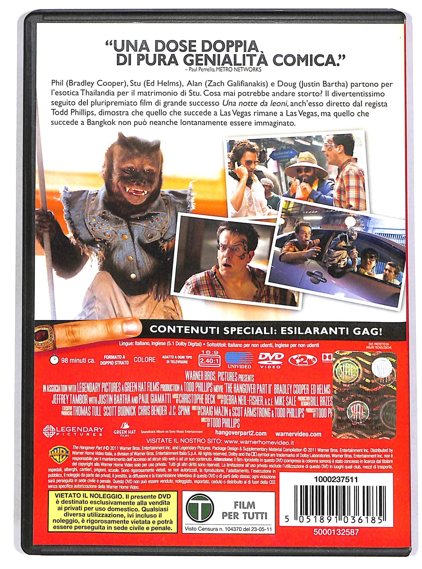 EBOND Una notte da leoni 2 DVD D681110