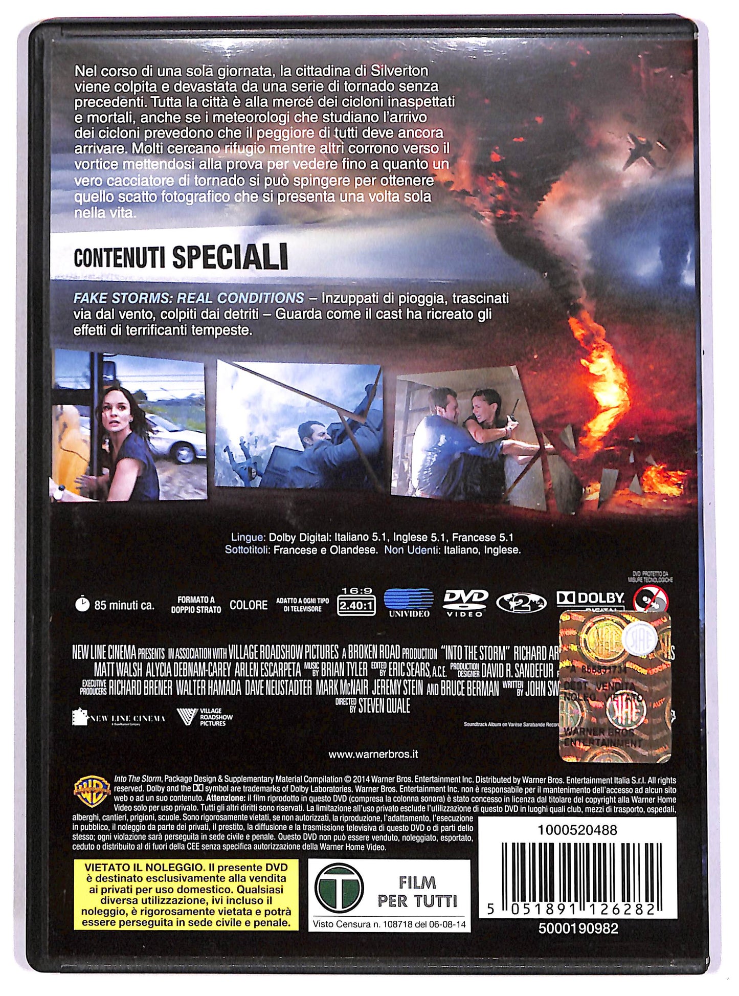 EBOND Into the Storm DVD D681305