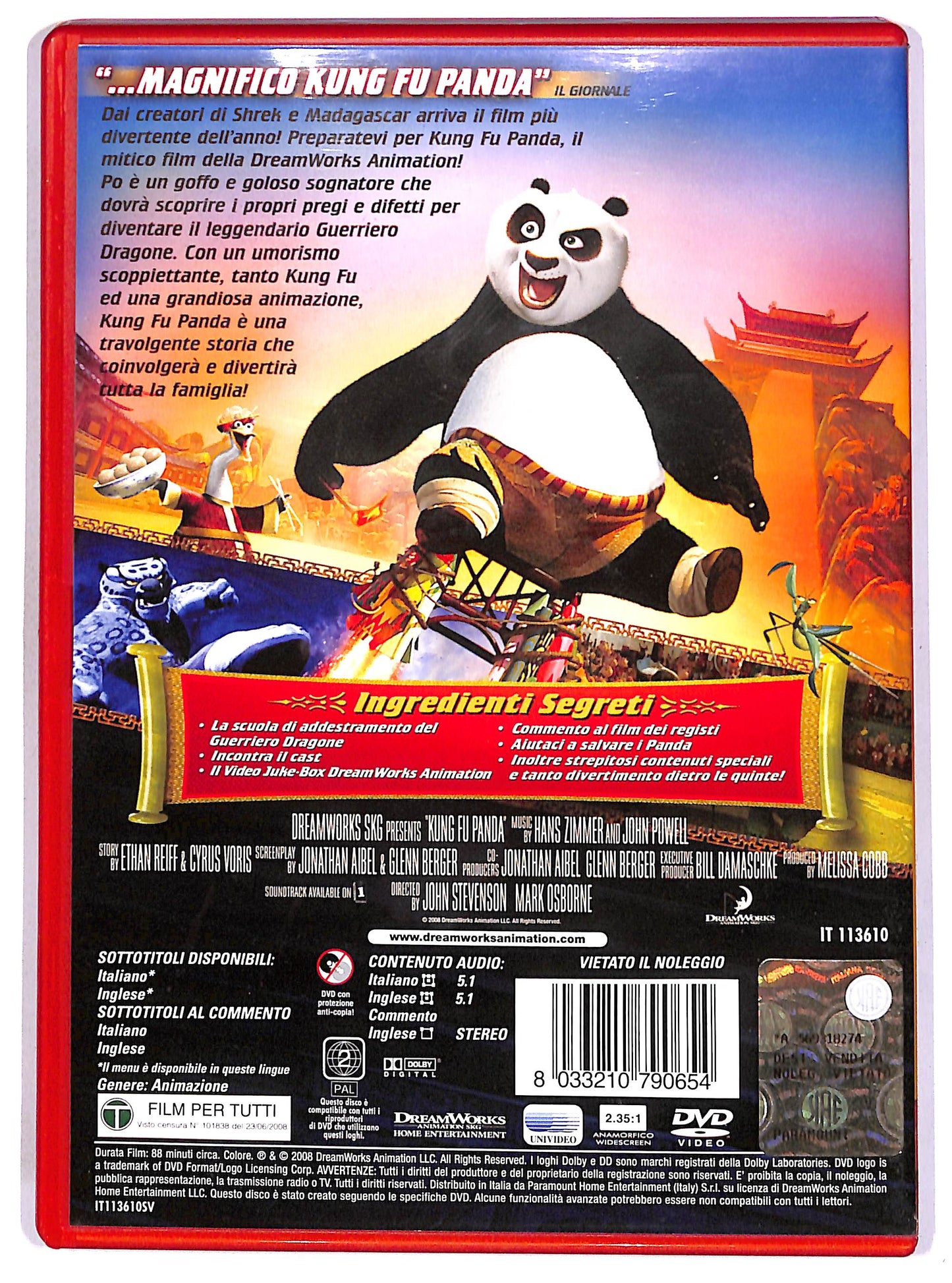 EBOND Kung Fu Panda DVD D681306