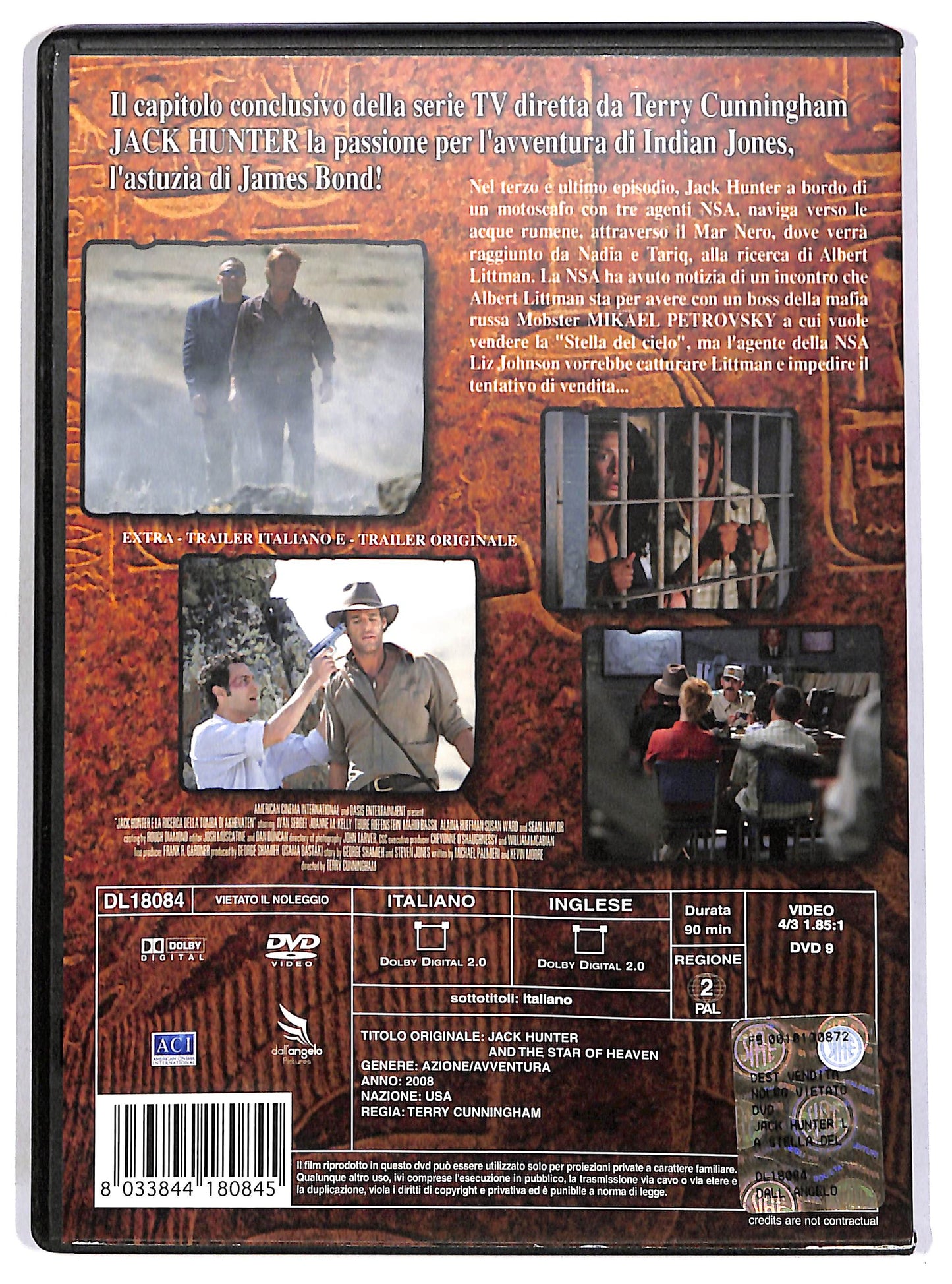 EBOND Jack Hunter e la stella del paradiso DVD D681365