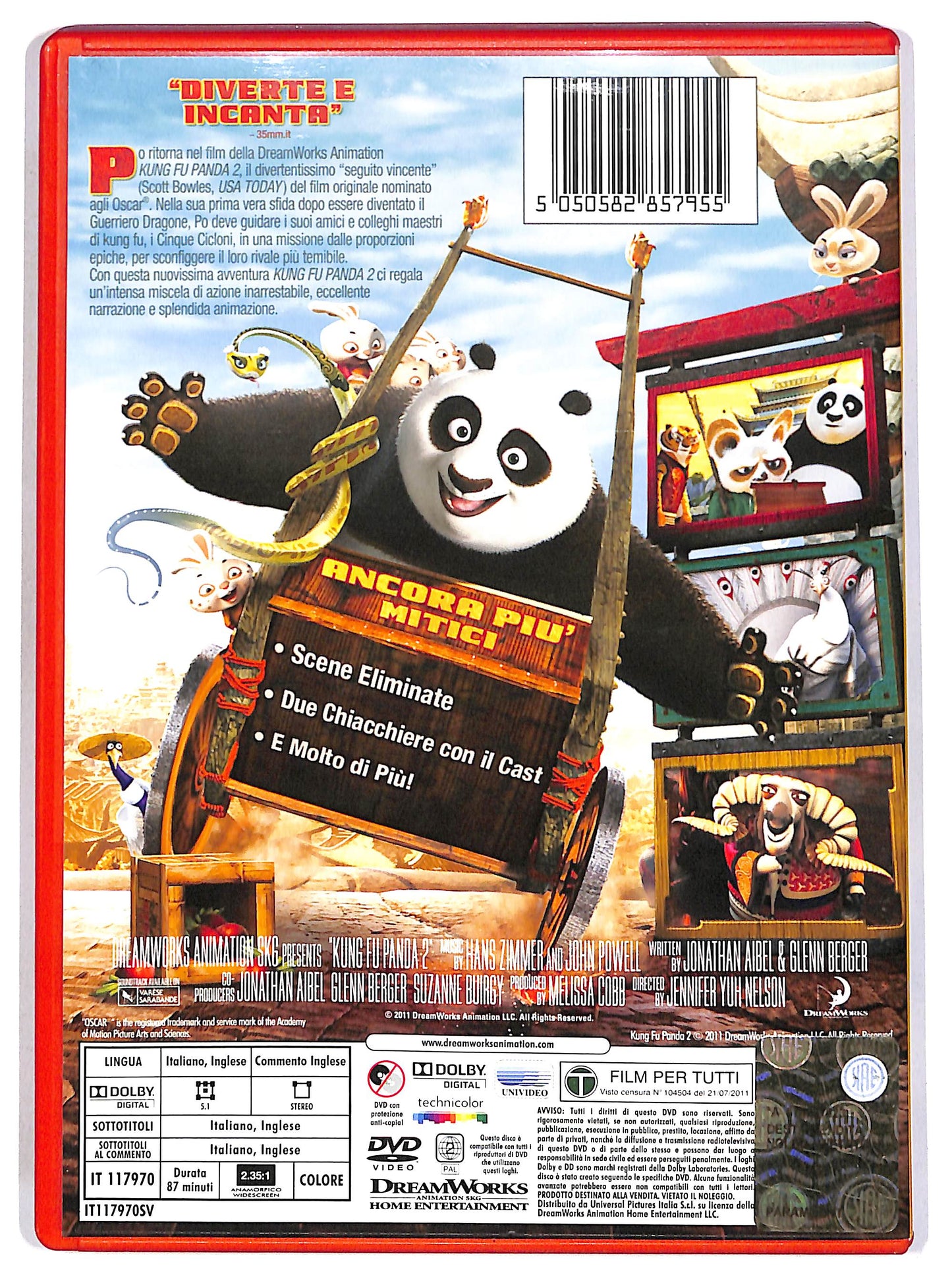 EBOND Kung Fu Panda 2 DVD D681405