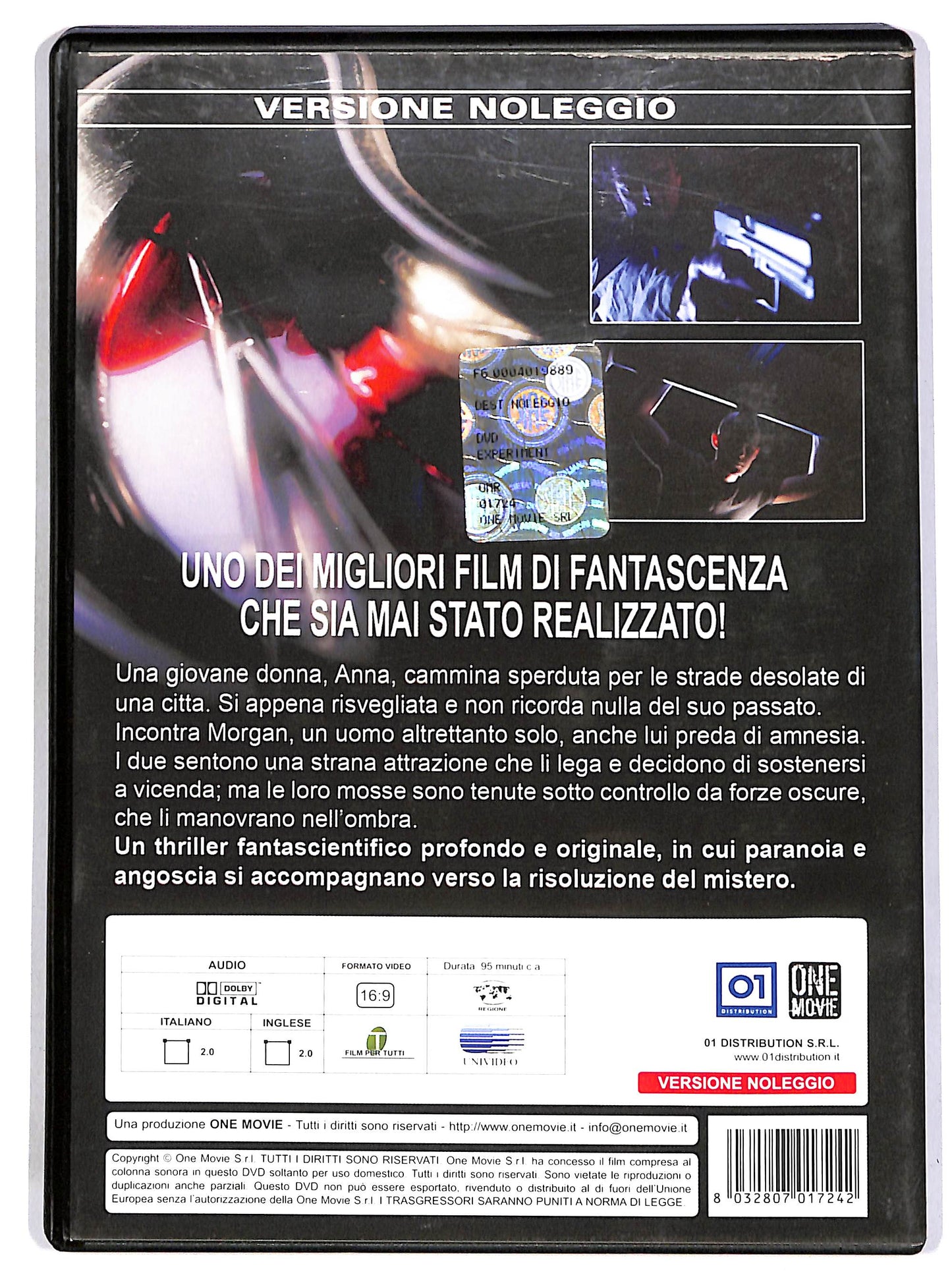 EBOND Experiment - Fuga dalla perfezione NOLEGGIO DVD D681424