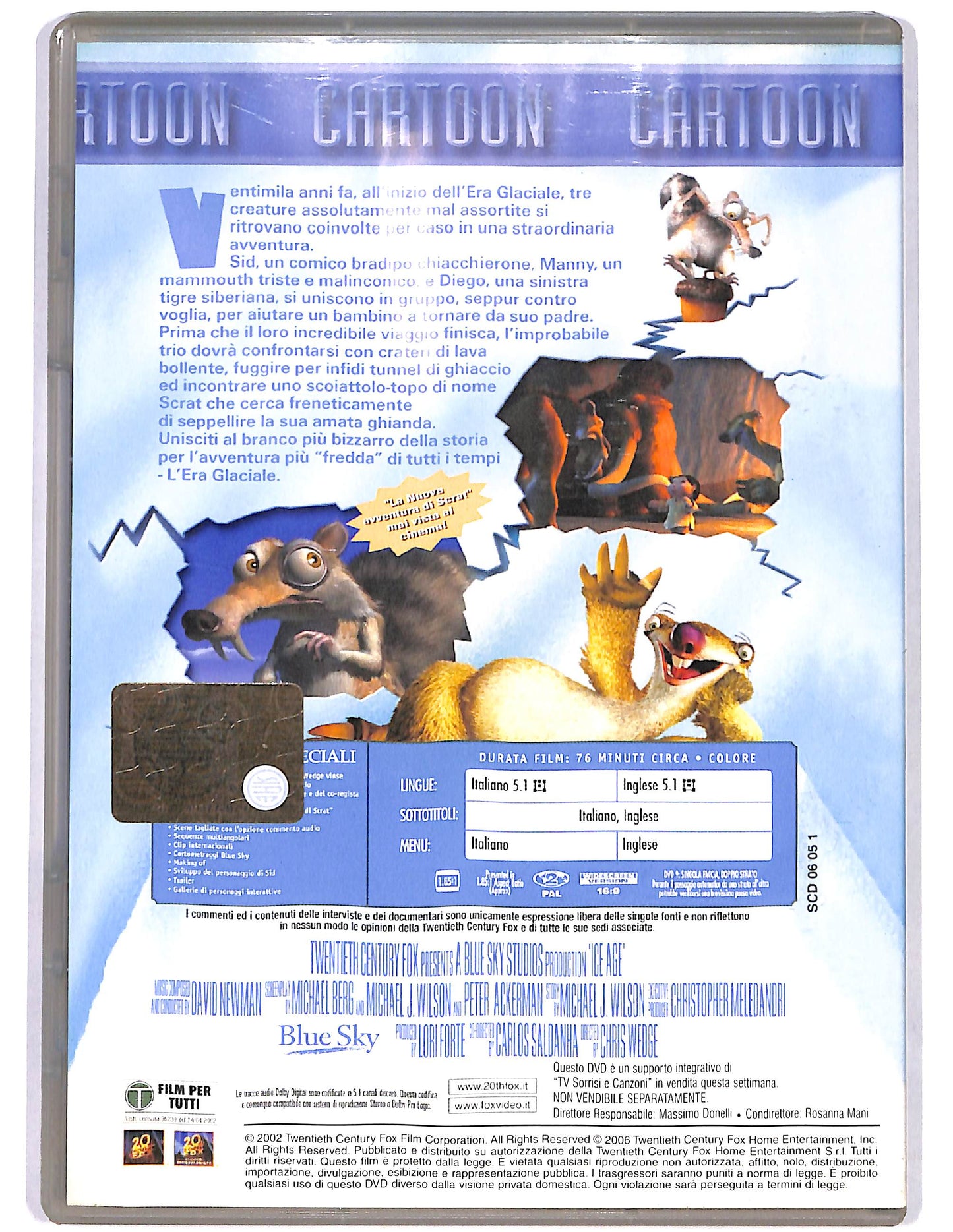 EBOND L'era glaciale EDITORIALE DVD D681937