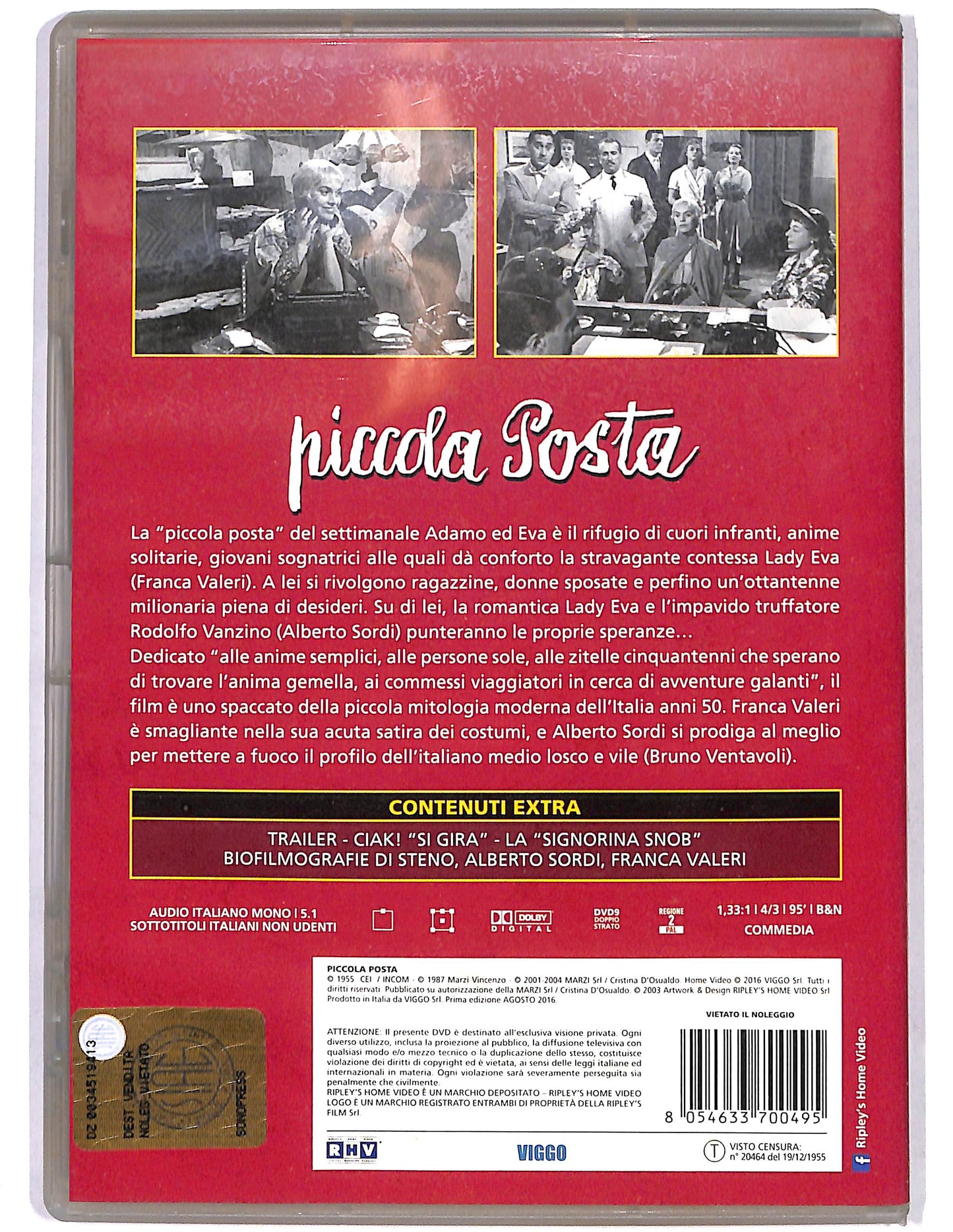 EBOND Piccola posta DVD D682021