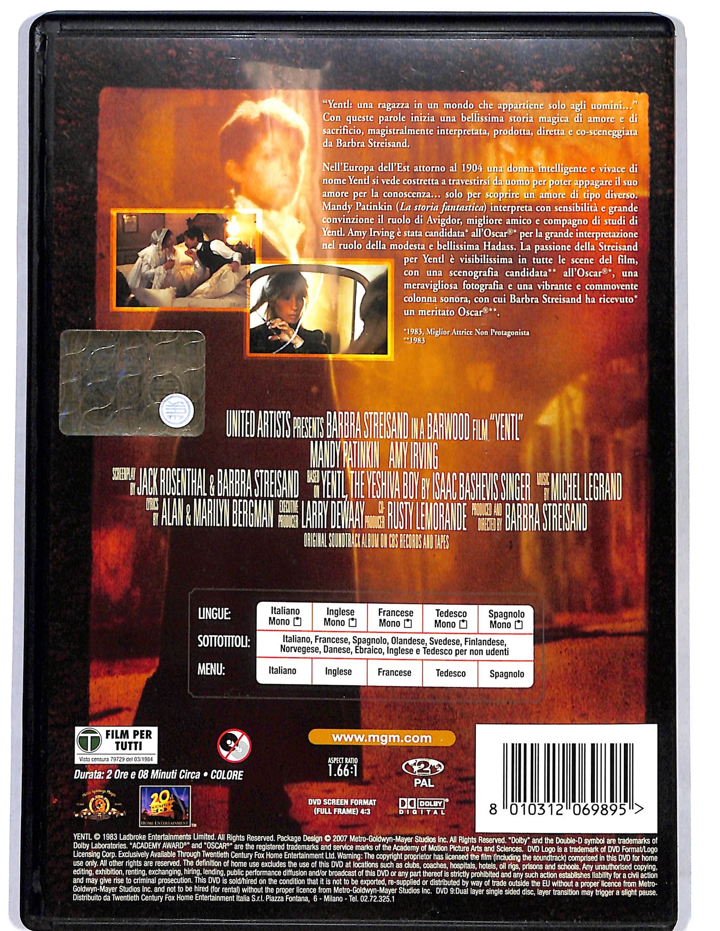 EBOND Yentl DVD D682226
