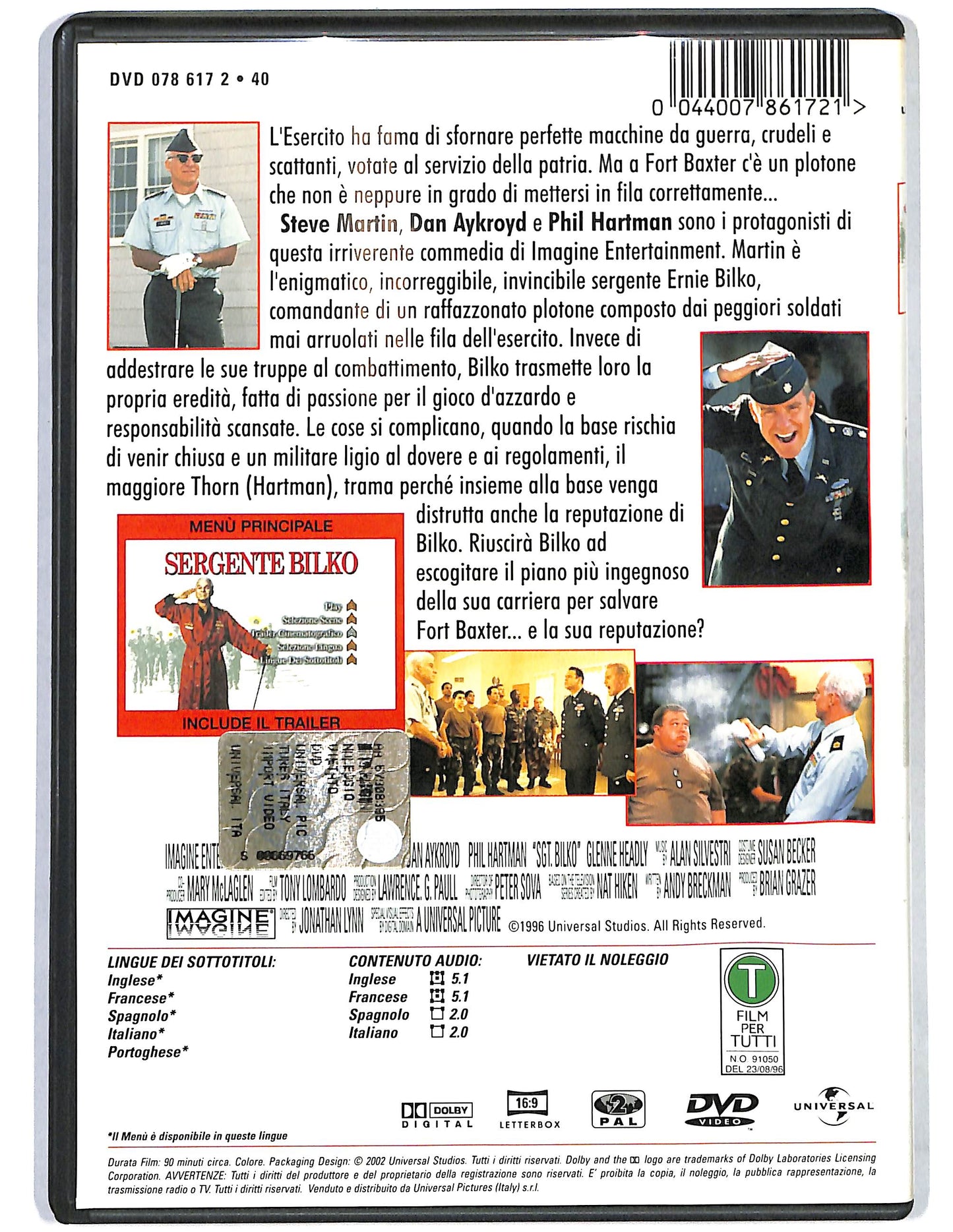 EBOND Sergente Bilko DVD D682319