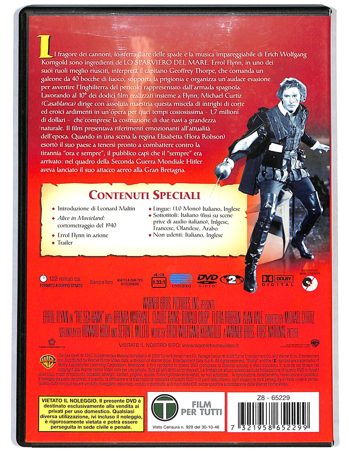 EBOND Lo sparviero del mare DVD D682449