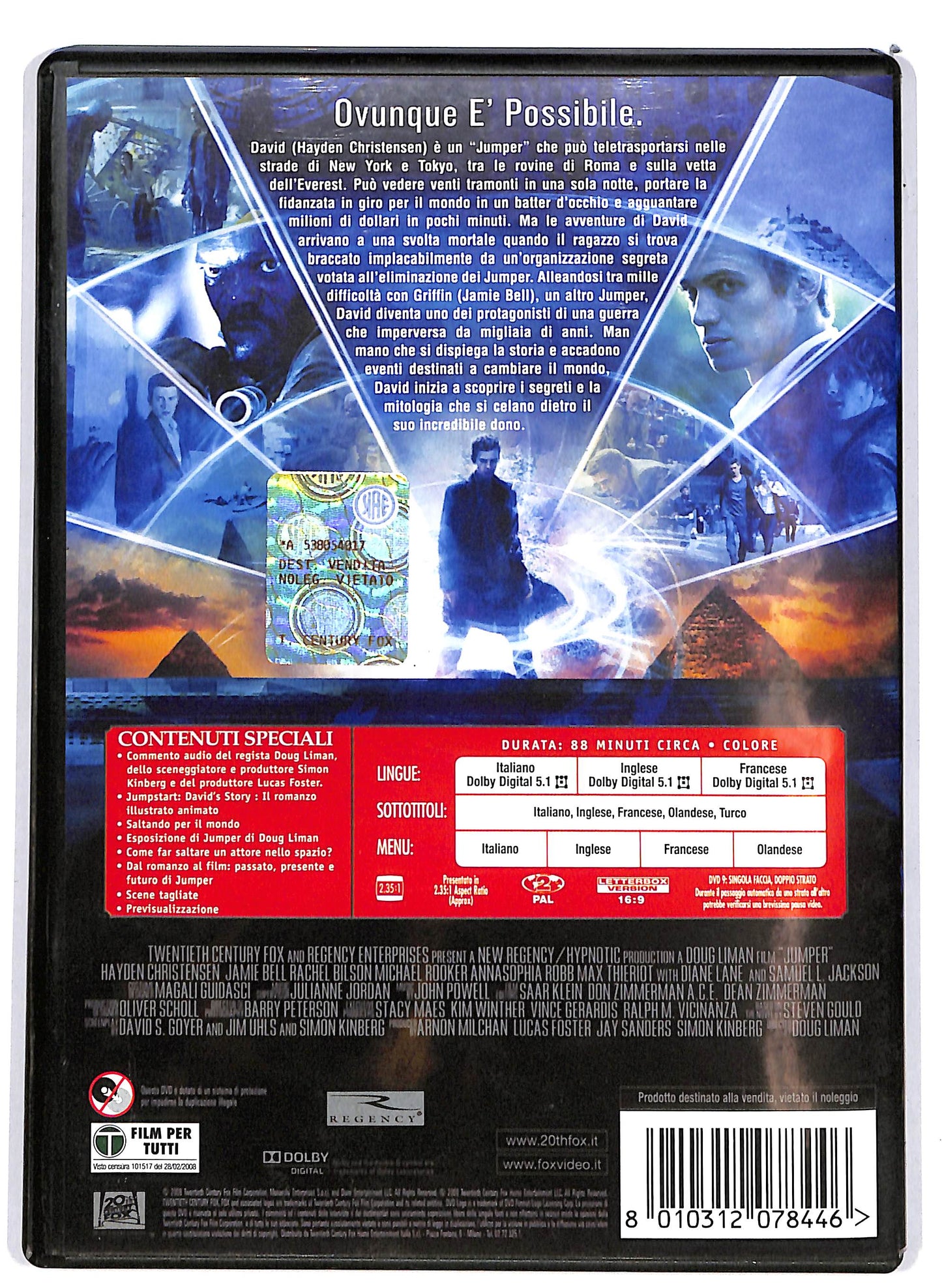 EBOND Jumper - Senza confini  DVD D682951