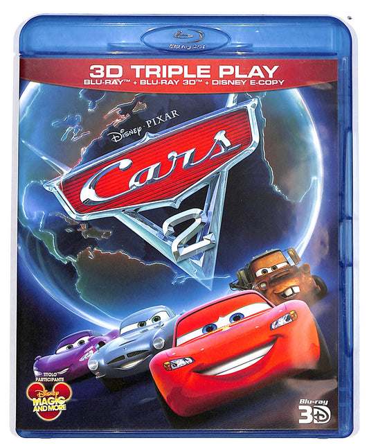 EBOND Cars 2 BLURAY 3D + DISNEY E-COPY + BLURAY D683403