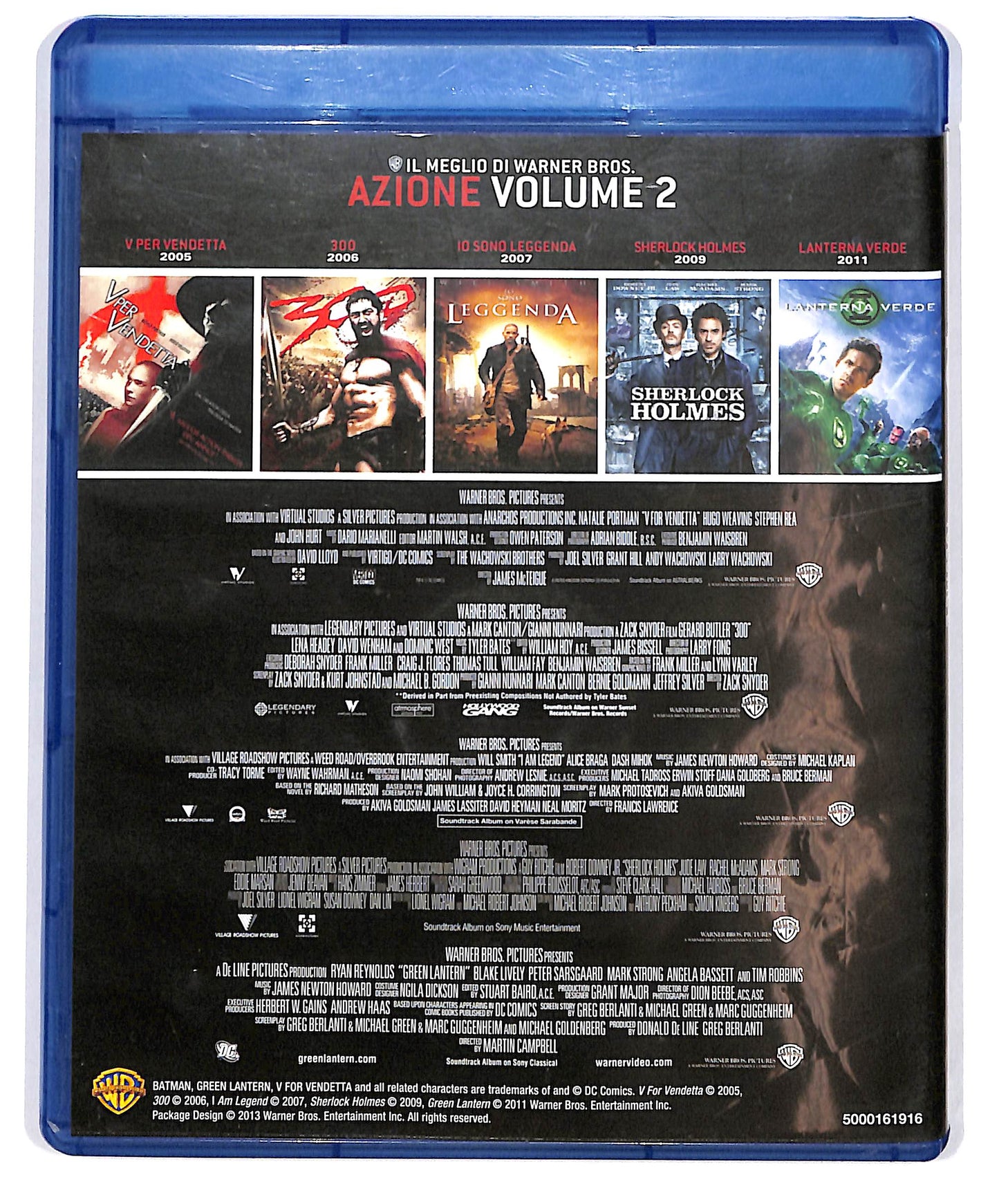 EBOND Warner Bros 10 film da collezione Azione vol.2  EDITORIALE BLURAY D683436