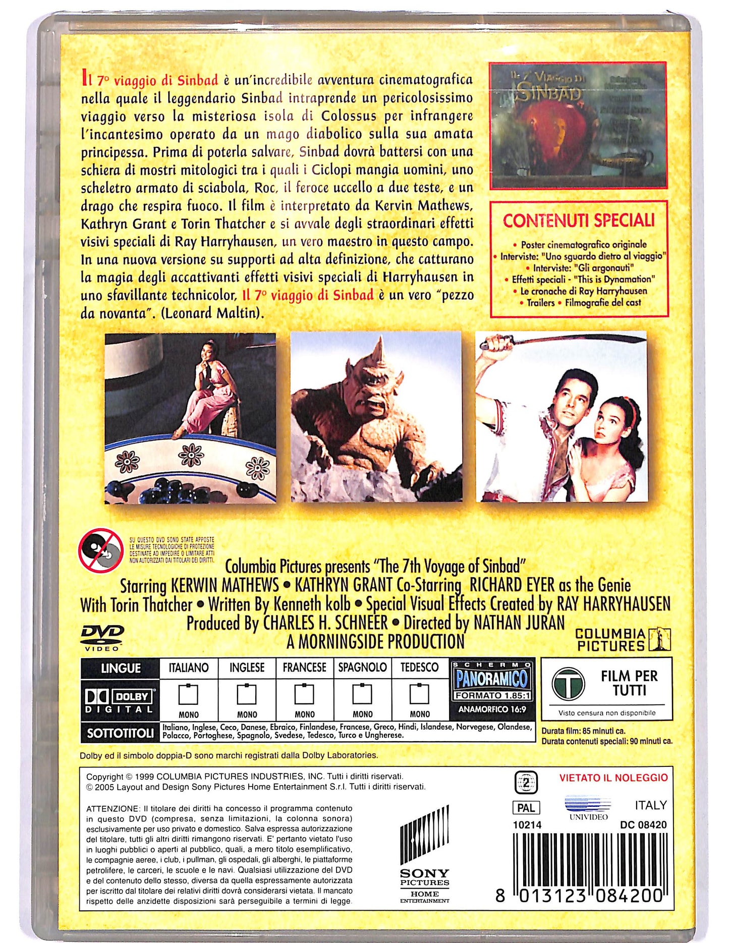 EBOND Il 7º viaggio di Sinbad DVD D683856