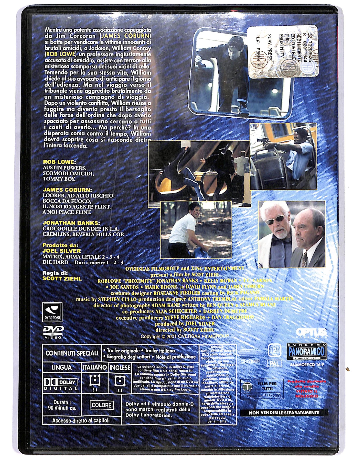 EBOND Proximity - Doppia fuga EDITORIALE DVD D684207