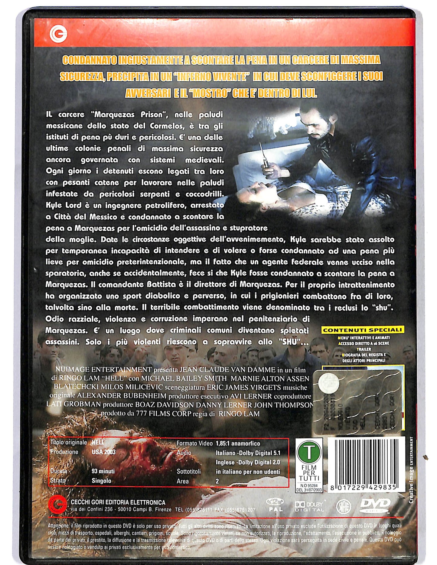 EBOND Hell - Esplode La Furia  DVD D684261