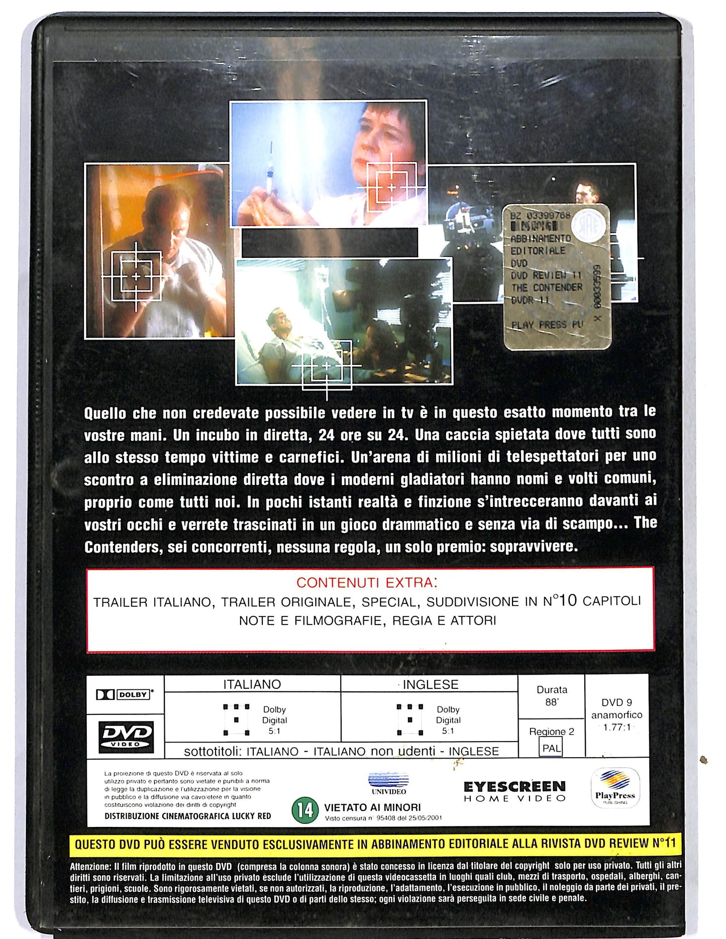 EBOND Contenders serie 7 EDITORIALE DVD D684363