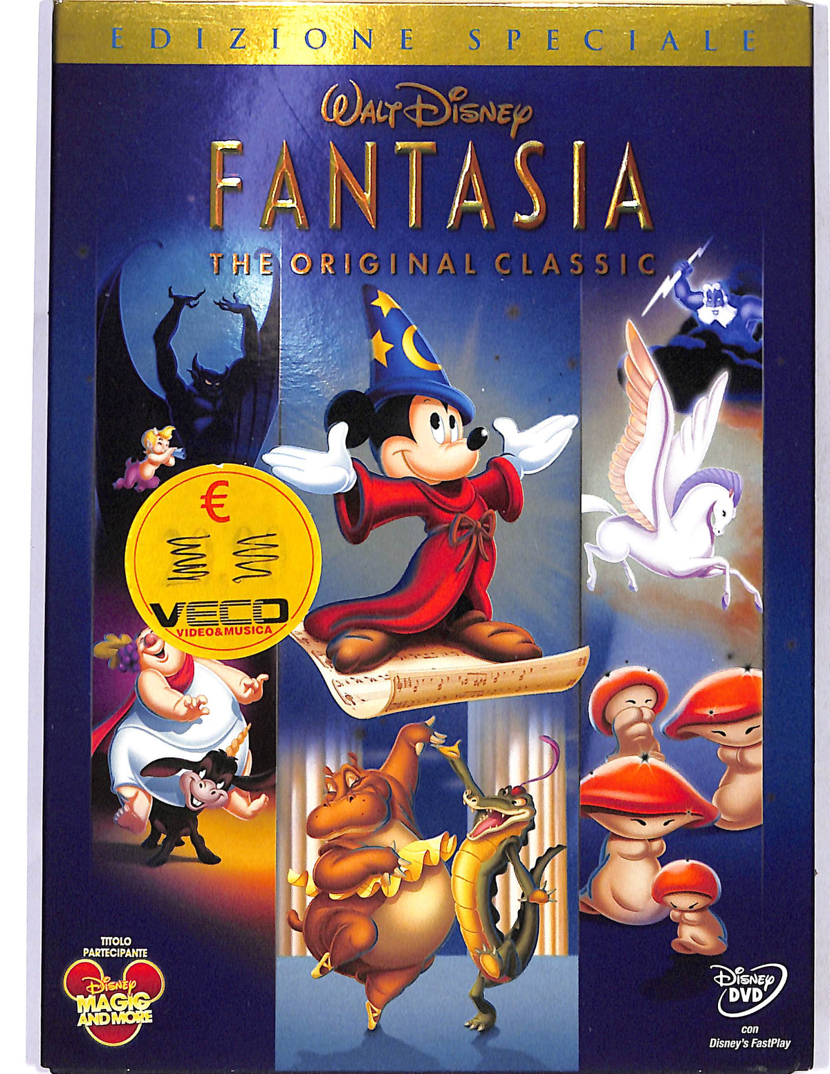 EBOND Fantasia The original classic slipcase EDIZIONE SPECIALE DVD D684630