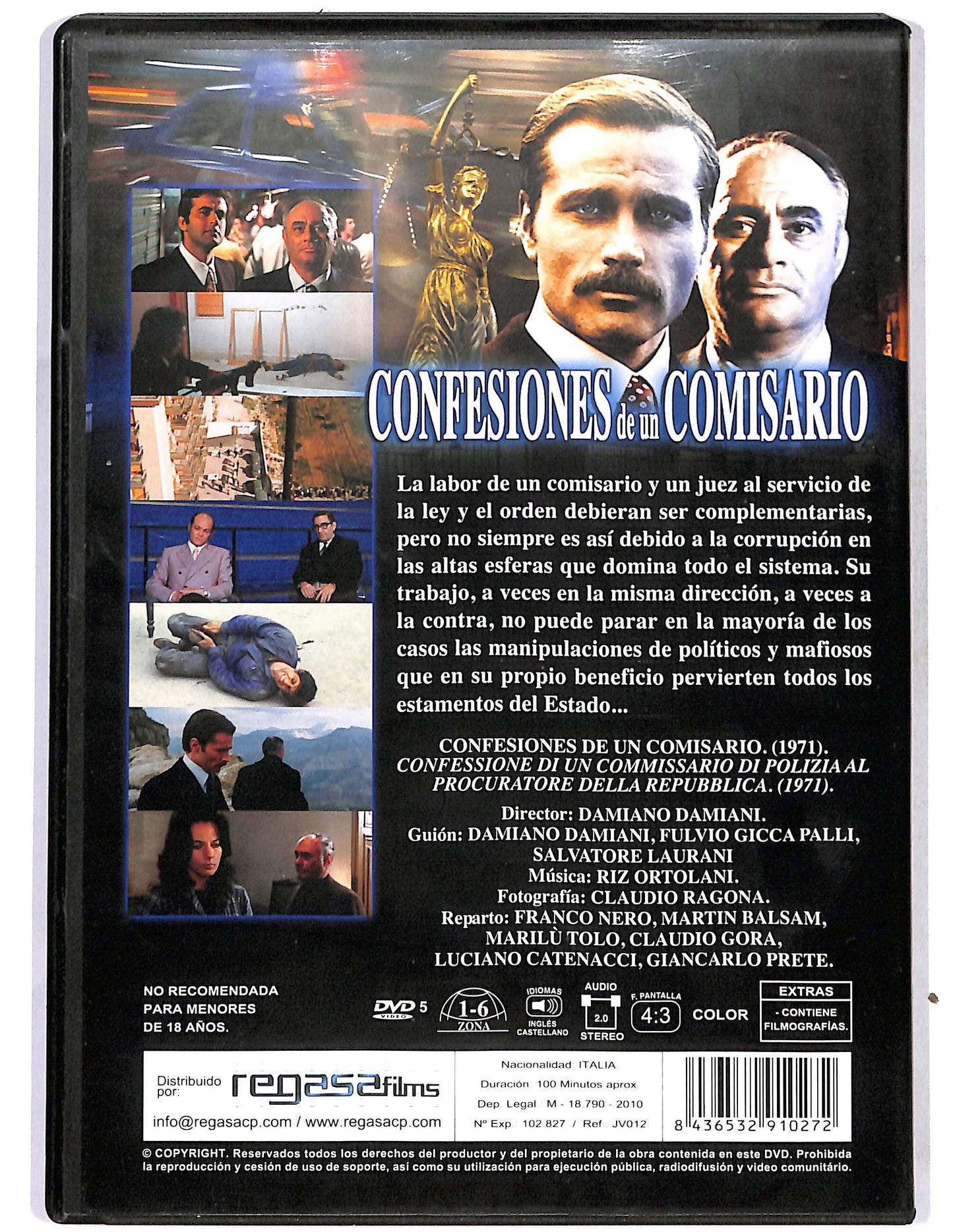 EBOND Confesiones de un comisario DVD D684712