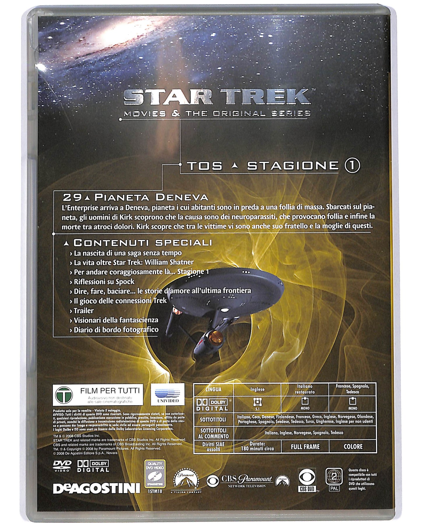 EBOND Star Trek  TOS Stagione 1 Vol 18 EDITORIALE DVD D684860