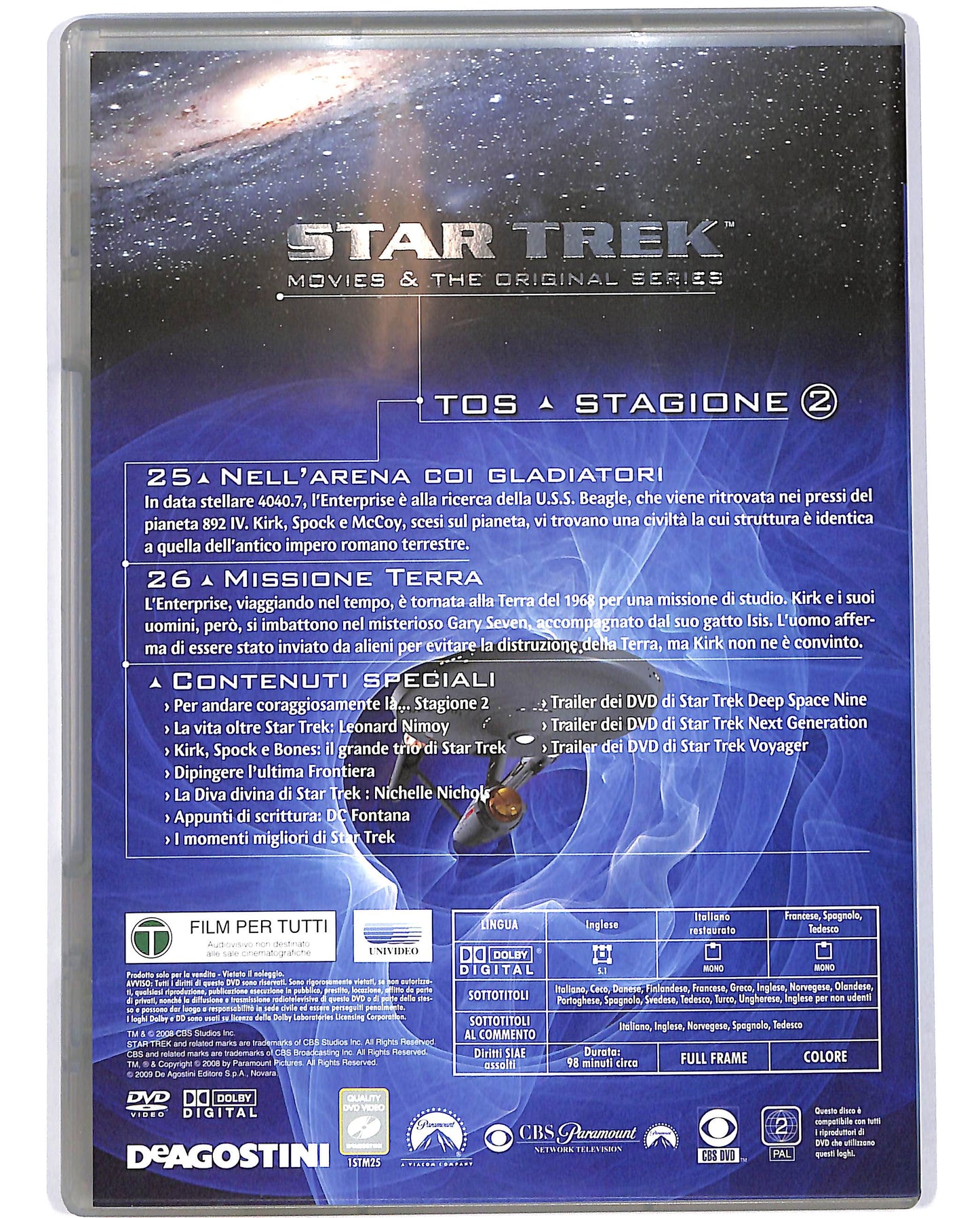EBOND Star Trek TOS Stagione 2 vol.25 EDITORIALE DVD D684910