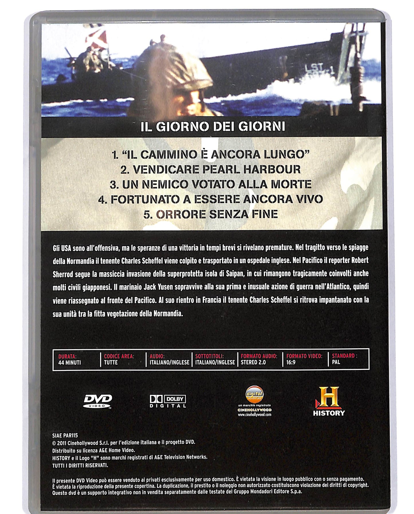 EBOND WWII Gli archivi ritrovati  della sec. Guer.Vol.5  EDITORIALE  DVD D684934